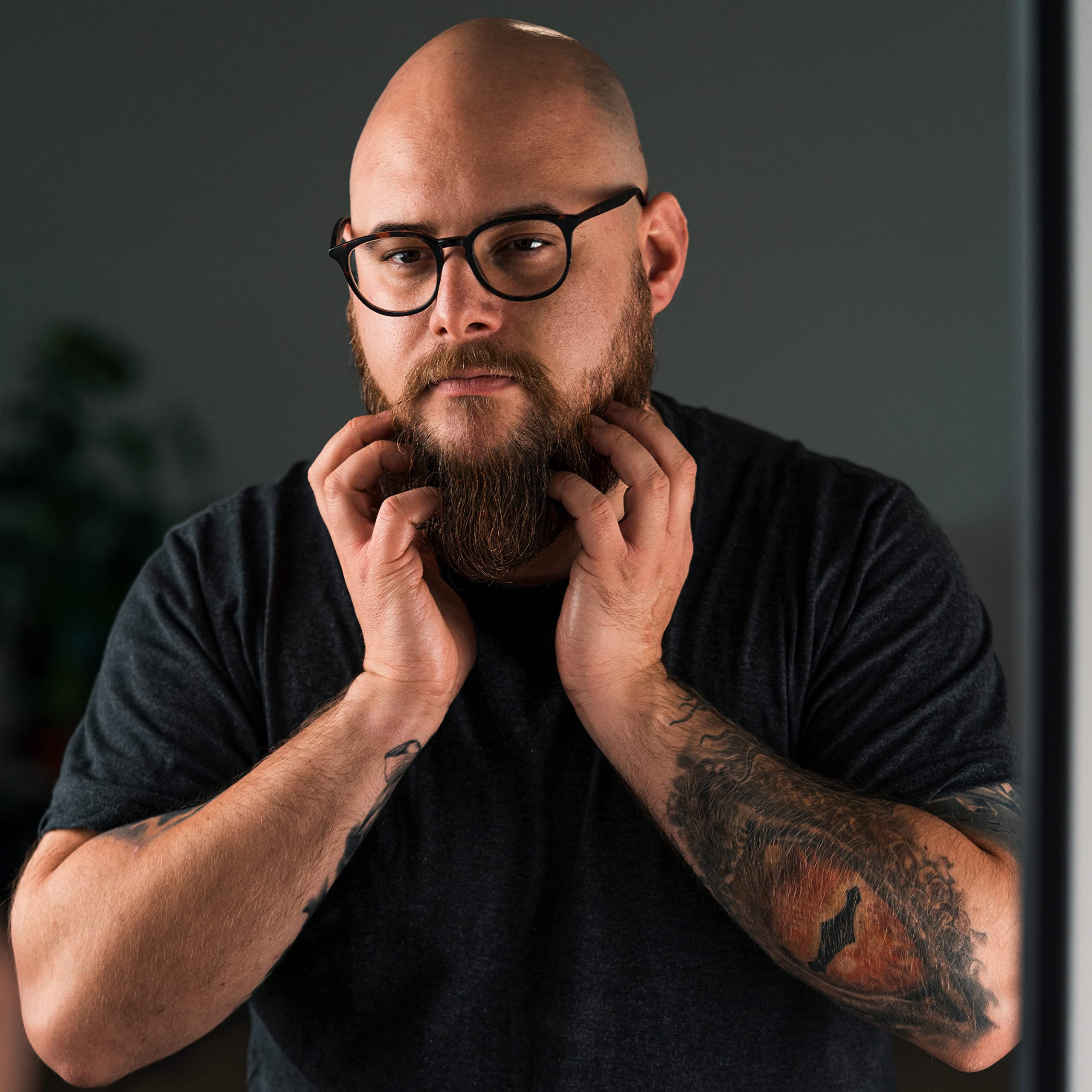 Störtebekker® Premium Beard Balm nutre la barba e la porta in forma – 50 ml crogioli compostabili al 100% – Cera da barba da uomo, fragranza dolce-aromatico Crusoe – Balsamo per barba - Made in GER