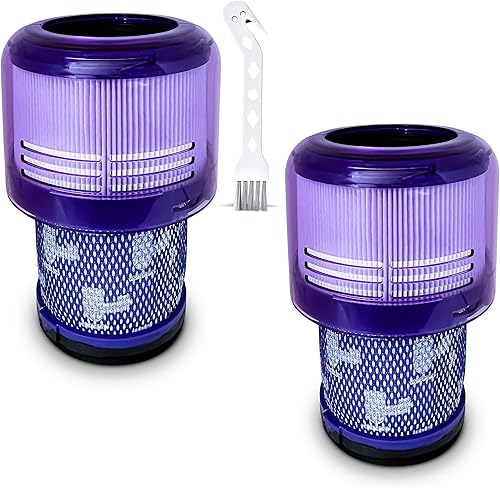 Paquete de 2 piezas de repuesto de filtros de vacío - Compatible con Dyson V11 Torque Drive, V11 Animal, V11 Complete, V11 Extra, V15 Detect