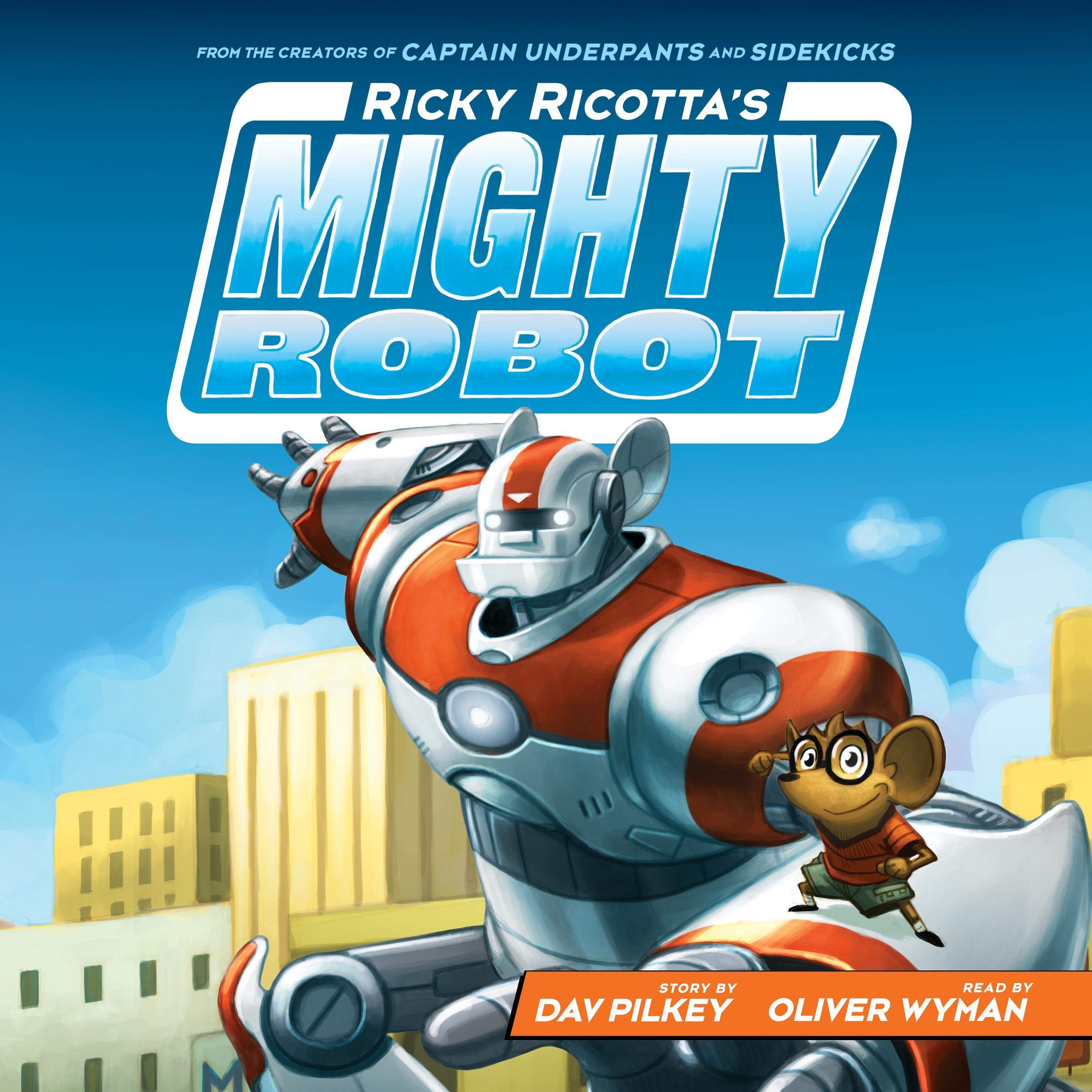 Cover art for Ricky Ricotta's Mighty Robot