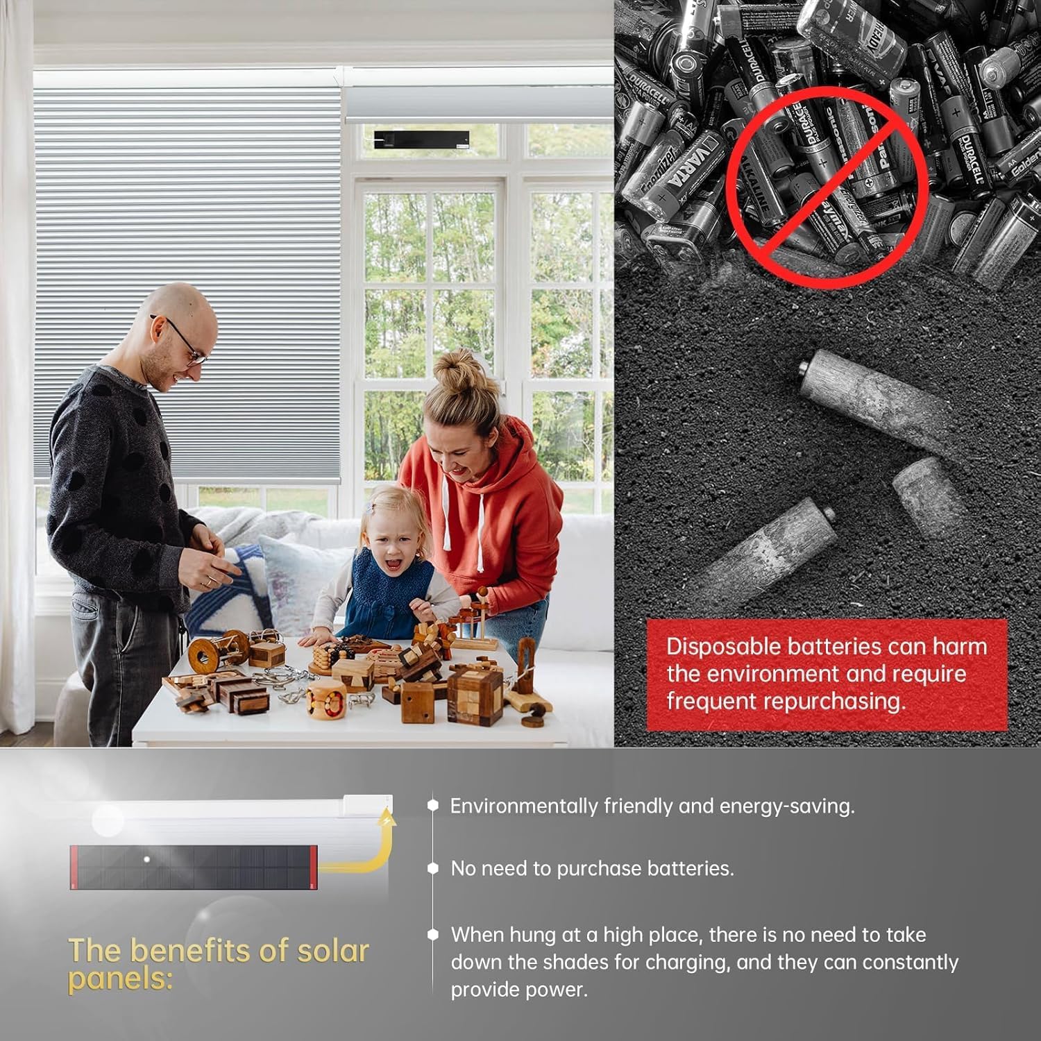 CINONEKO No Drill Motorized Cellular Shades with Remote,Cordless Smart Honeycomb Blinds,【Free Solar Panel】 Blackout Electric Blinds, No Tools No Drilling Honeycomb Shades,White 32x64 CINONEKO No Drill Motorized Cellular Shades with Remote,Cordless Smart Honeycomb Blinds,【Free Solar Panel】 Blackout Electric Blinds, No Tools No Drilling Honeycomb Shades,White 32x64