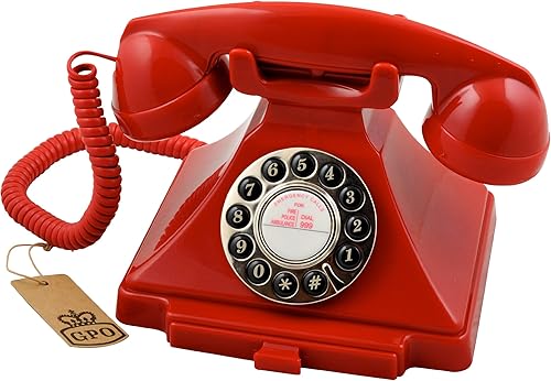 teléfono, Carrington Retro, Rojo