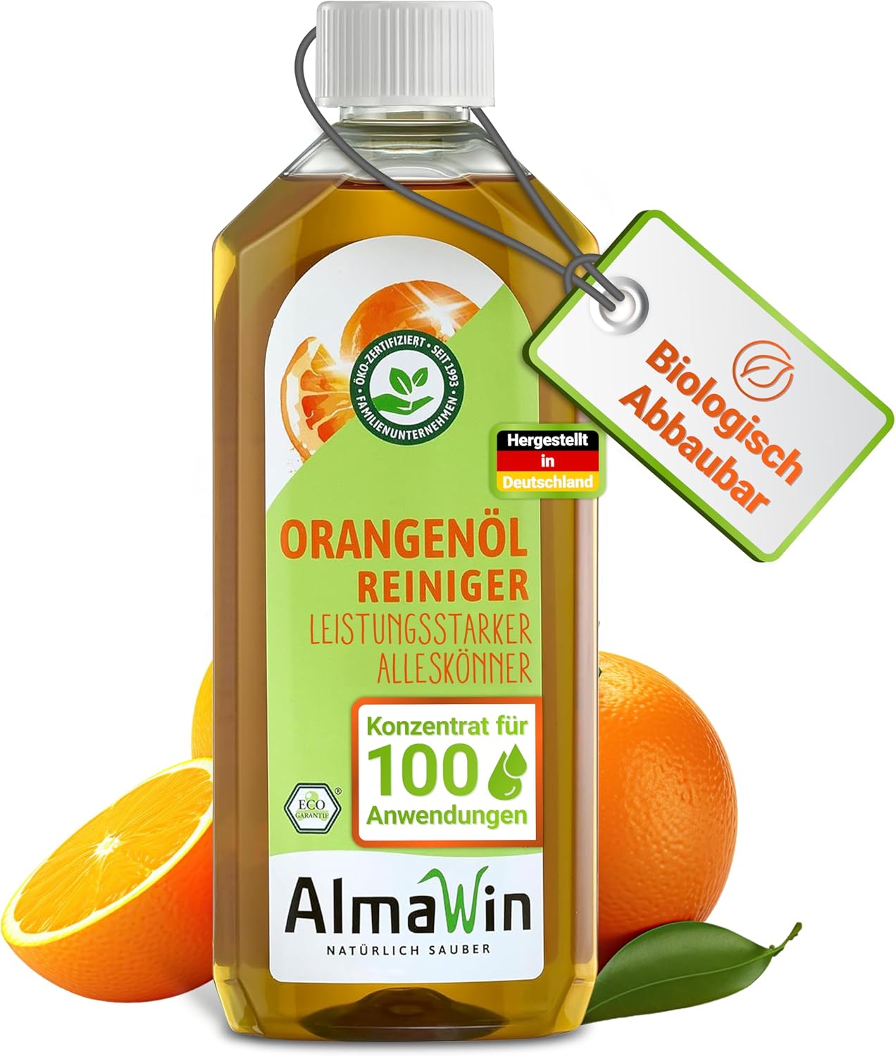 AlmaWin Organic Orange Oil Cleaner 1 x 500 ml