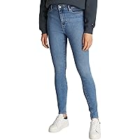 Tommy Hilfiger Donna Jeans Harlem Uma Skinny Fit, Blu (Uma)