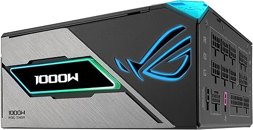 Miniatura 13 de ASUS Fuente de alimentación ROG Thor Platinum III de 1000 W (certificado 80 Plus Platinum, ATX 3.1, MOSFET GaN, primer estabilizador de voltaje