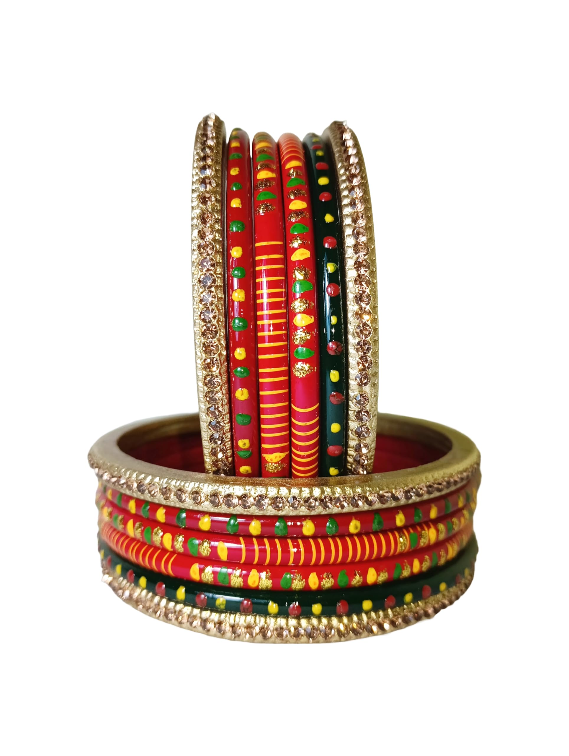 Traditional Lakh Bangles for Women - bangles for women in multicolor (2.6) (B0CW1YPPPN) Amazon Price History, Amazon Price Tracker