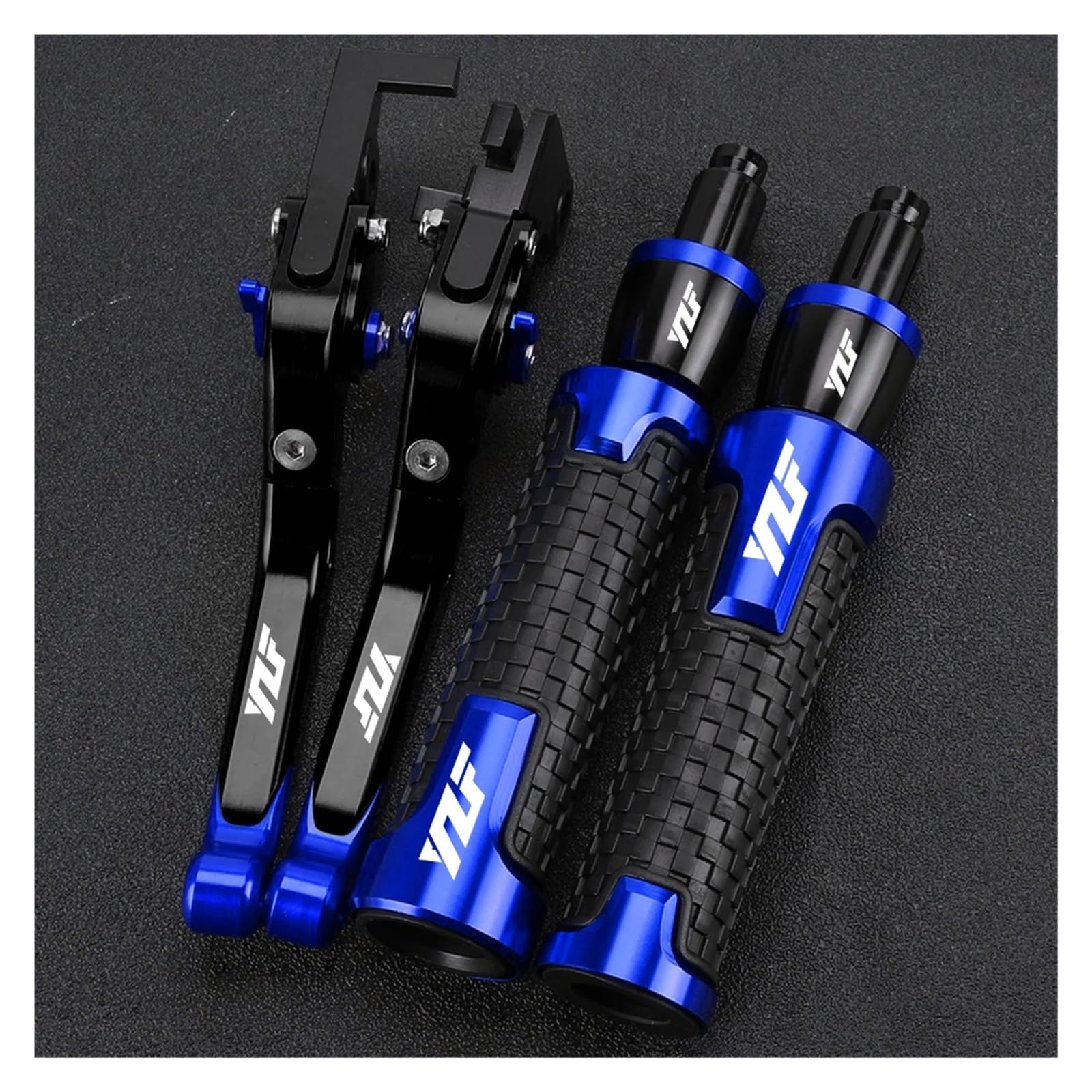 Fsjgbnhokvn Kk11 Motorcycle Brake Clutch Lever For Yzf-R1 Yzfr1 Yzf R1 R1m/R1s 2015-2024 Yzf R6 Yzf-R6 Yzfr6 2017-2024 Motorcycle Brake Clutch Levers Handlebar Grips(Kk11)