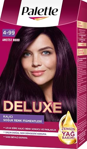 Palette Deluxe 4-99 Patlıcan Moru Saç Boyası