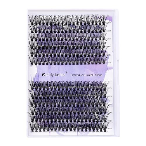 Miniatura 7 de Extensiones de pestañas individuales en racimo 30D40D, pestañas naturales mixtas, rizado CD, 0.07 mm, negro mate, suaves, 16-20 mm, para colocar en