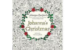 Johanna's Christmas: The Enchanting Coloring Book for Stress Relief and Relaxation