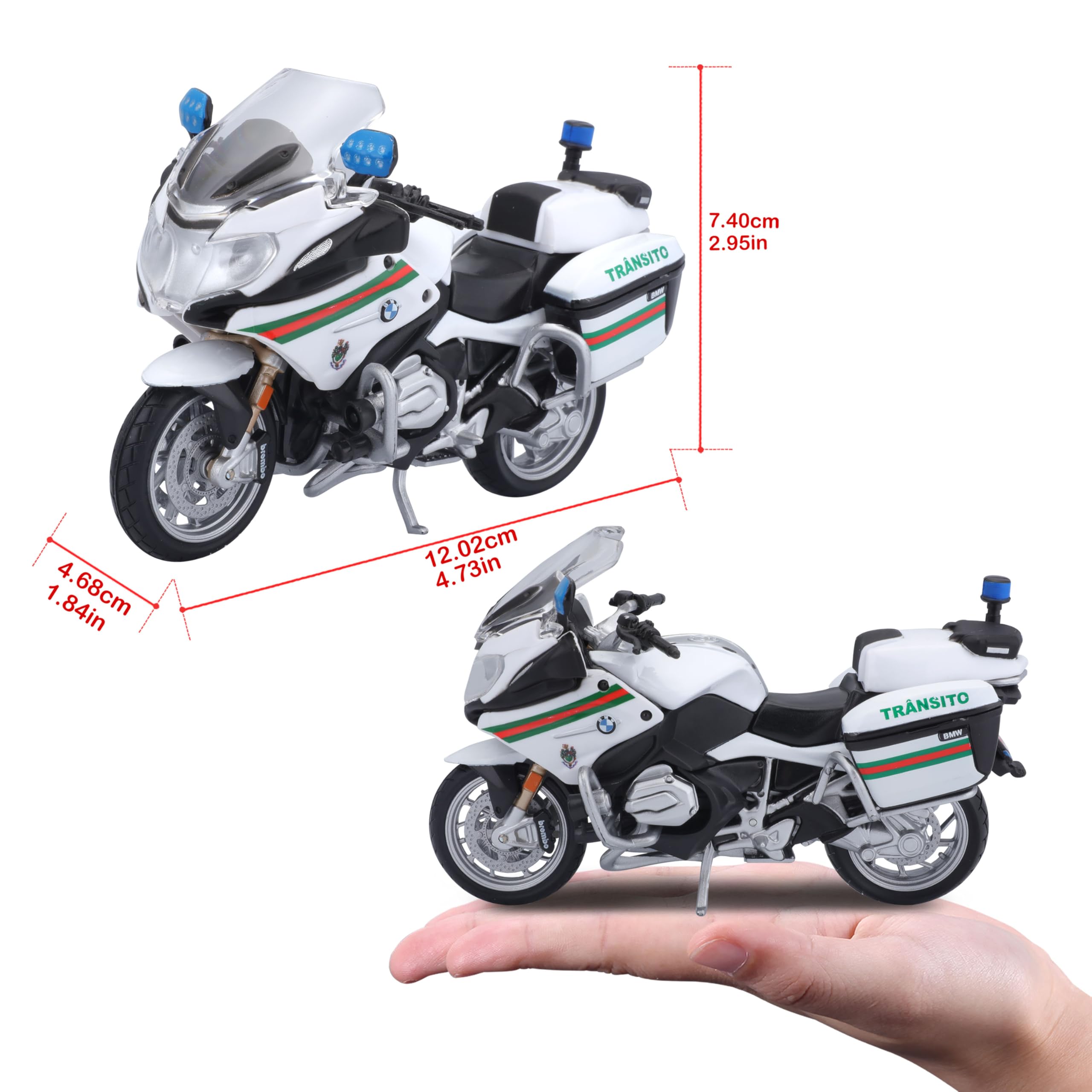 ミニカー Maisto BMW Authority Motorcycles 1:18 Amazon.com: Maisto 1:18 Authority Police Motorcycles by