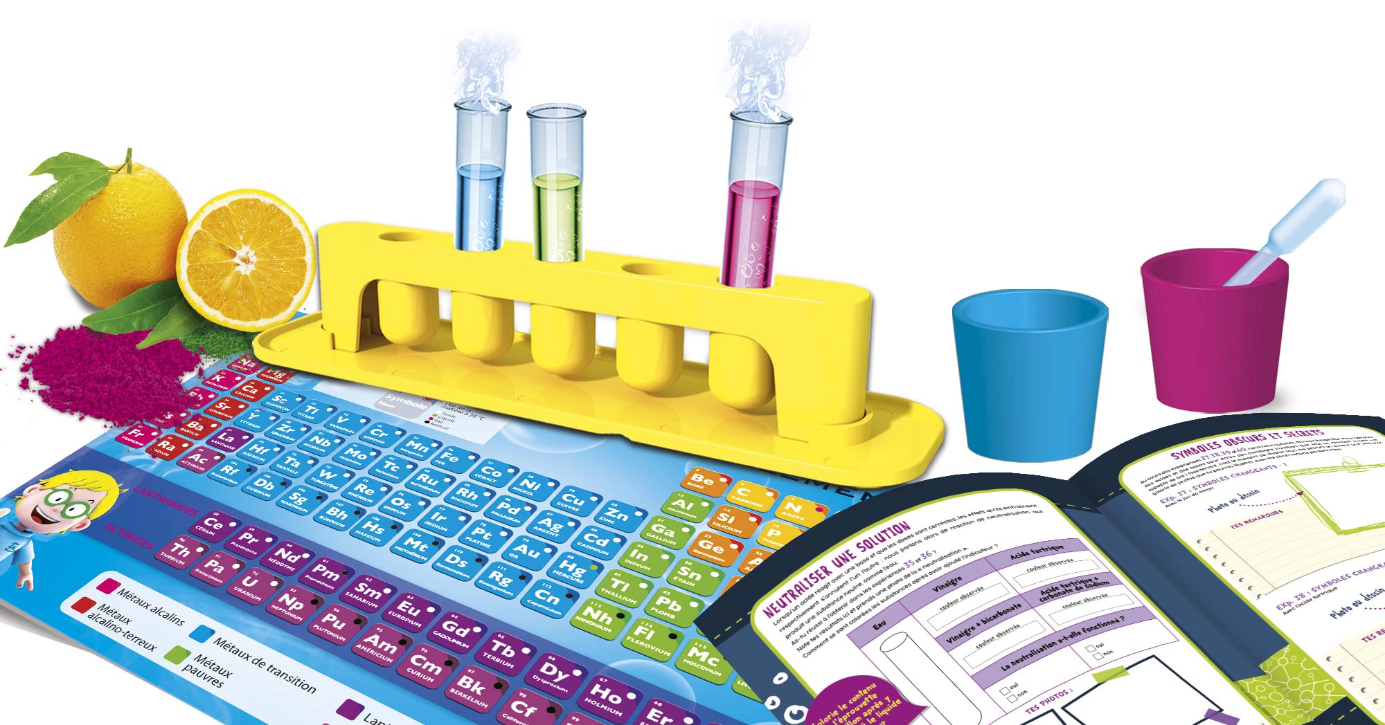 Laboratoire scientifique pour enfants - LISCIANI - Plus de 50 expériences amusantes