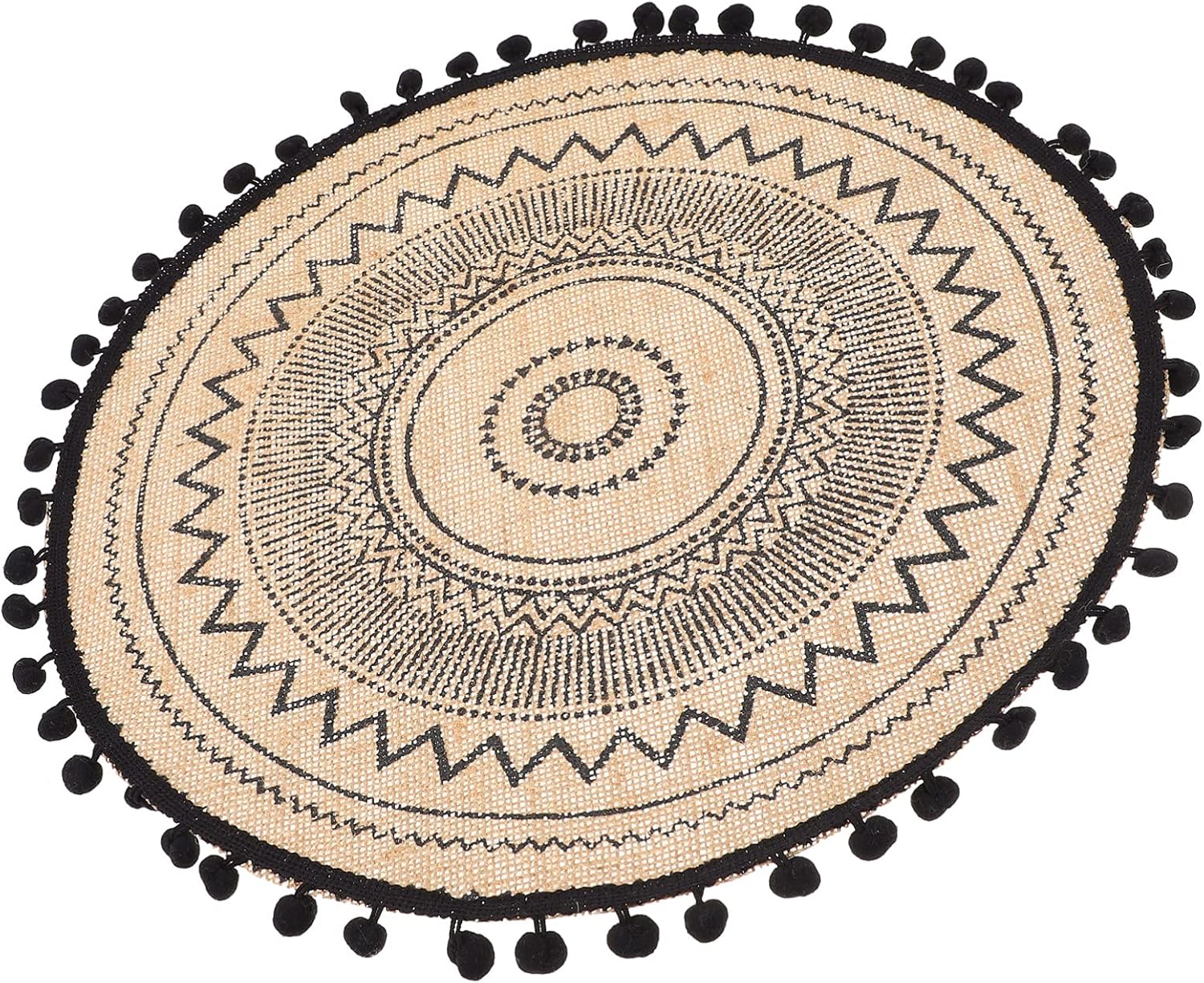 Hemoton 1pc Burlap Placemat Macrame Placemats Farmhouse