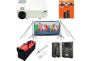 Enhanced Backyard Movie Experience with EZ-950 Backyard Theater Kit!