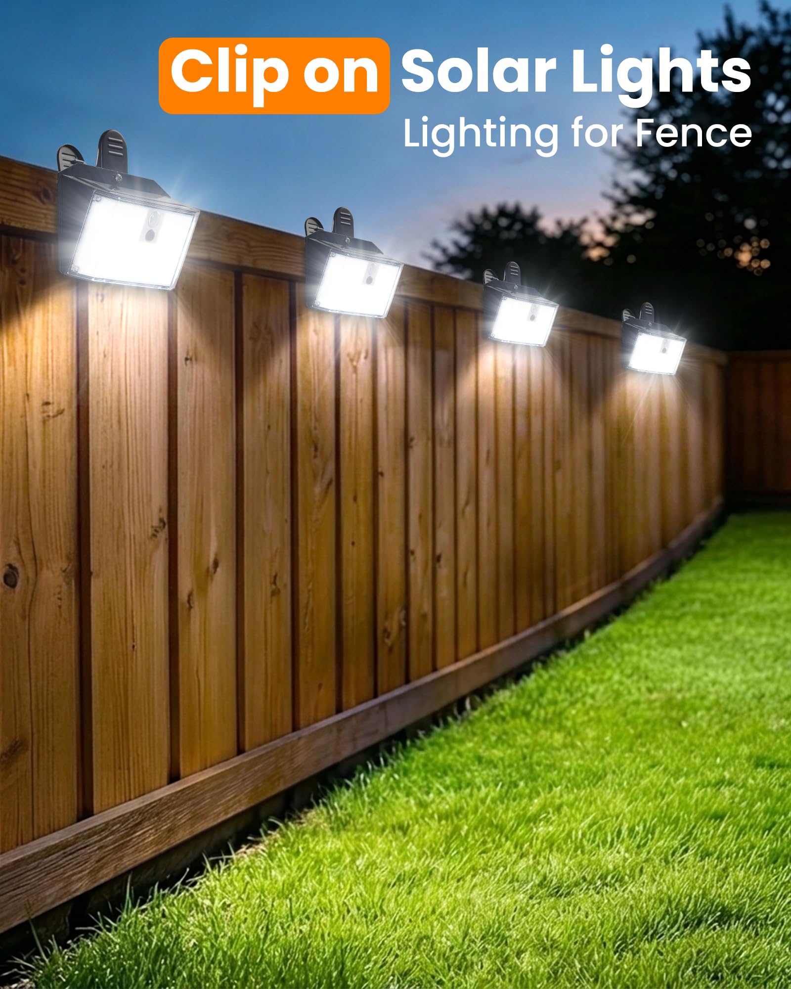 Luci solari per esterni, 176 LED, confezione da 2