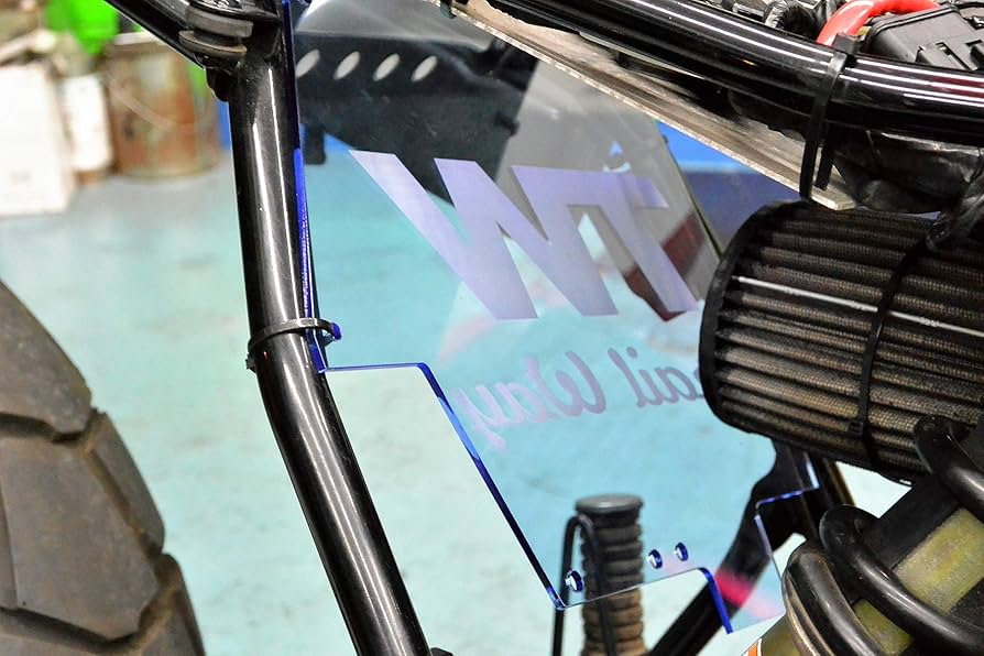 D-1 TWロゴ入り カラー多数 オリジナル アクリル マッドガード Amazon | D-1 TWロゴ入り カラー多数 オリジナル アクリル