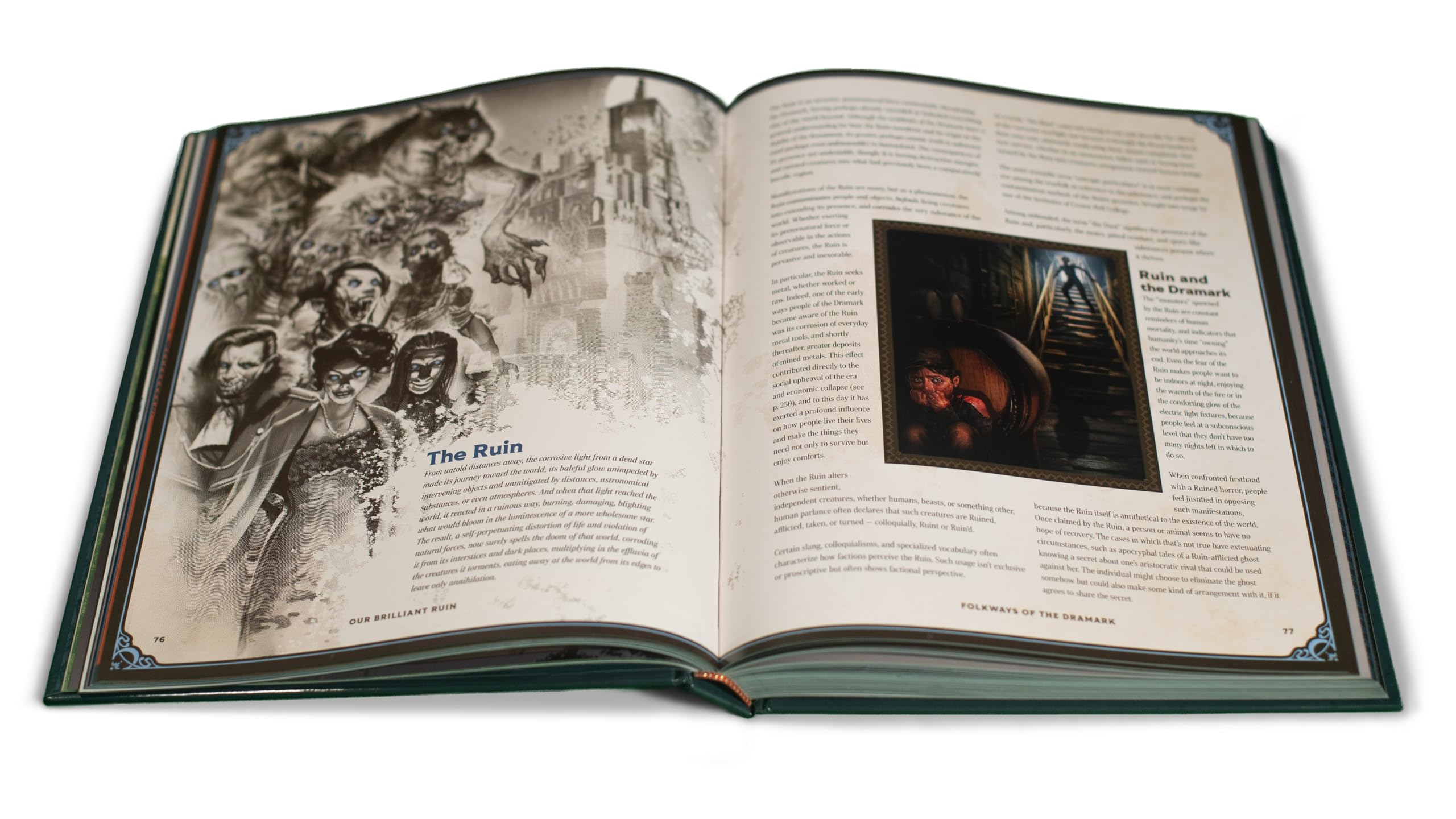Amazon.com: Our Brilliant Ruin Tabletop RPG Core Book (Hardback