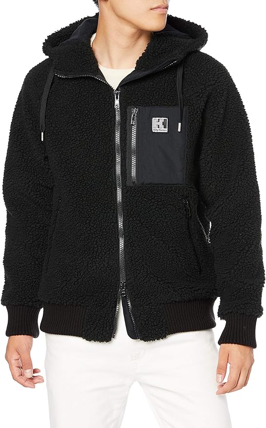 HELLYHANSEN ヘリーハンセン ファイバーパイルサーモフーディ ブラック HELLY HANSEN ヘリーハンセン FIBERPILE THERMO Hoodie
