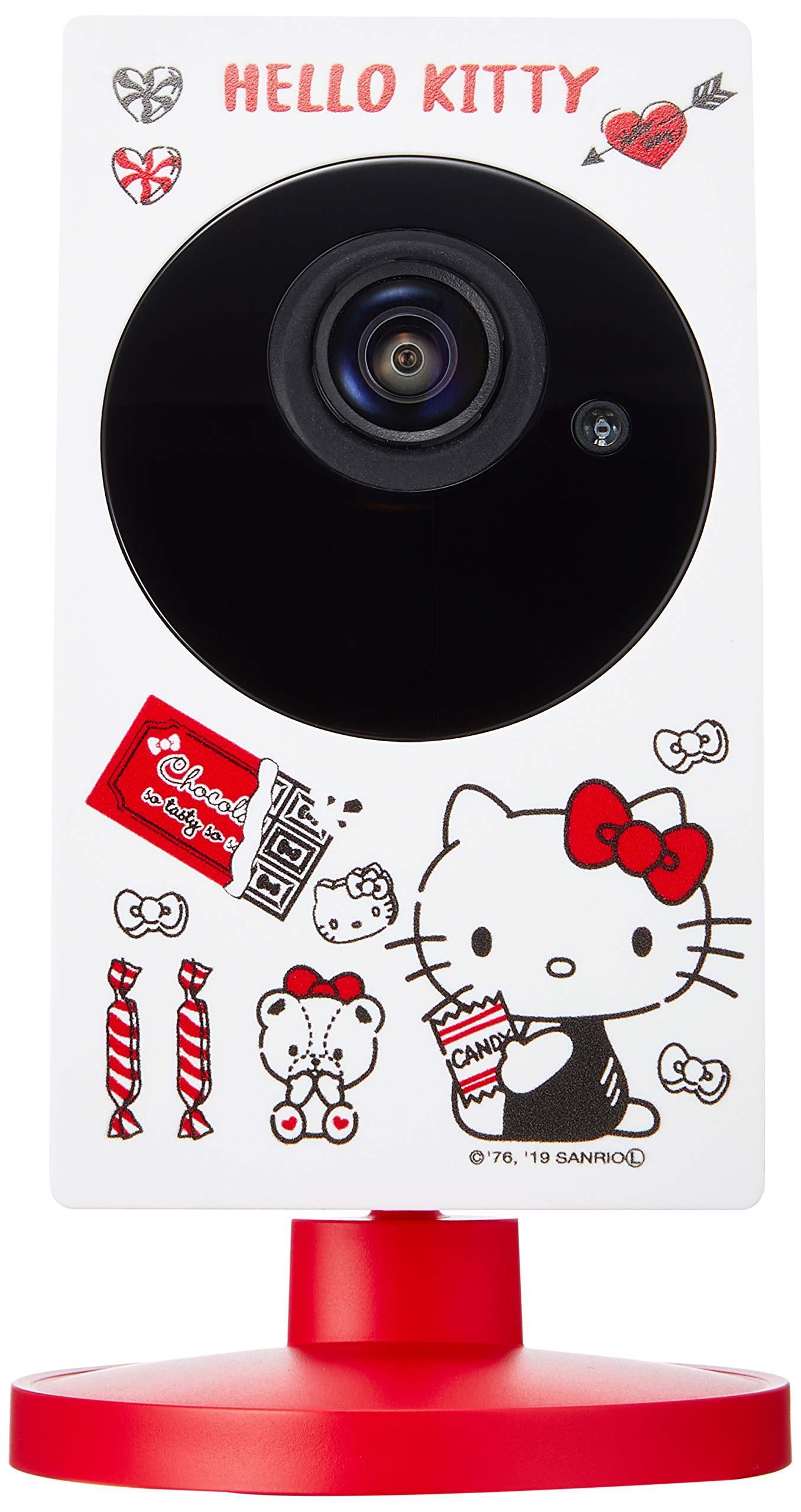 ☆美品☆ソリッドカメラ　ハローキティ 防犯カメラ IPC-09w-K Amazon.co.jp: SolidCamera ワイドアングルフルHD IPネットワーク