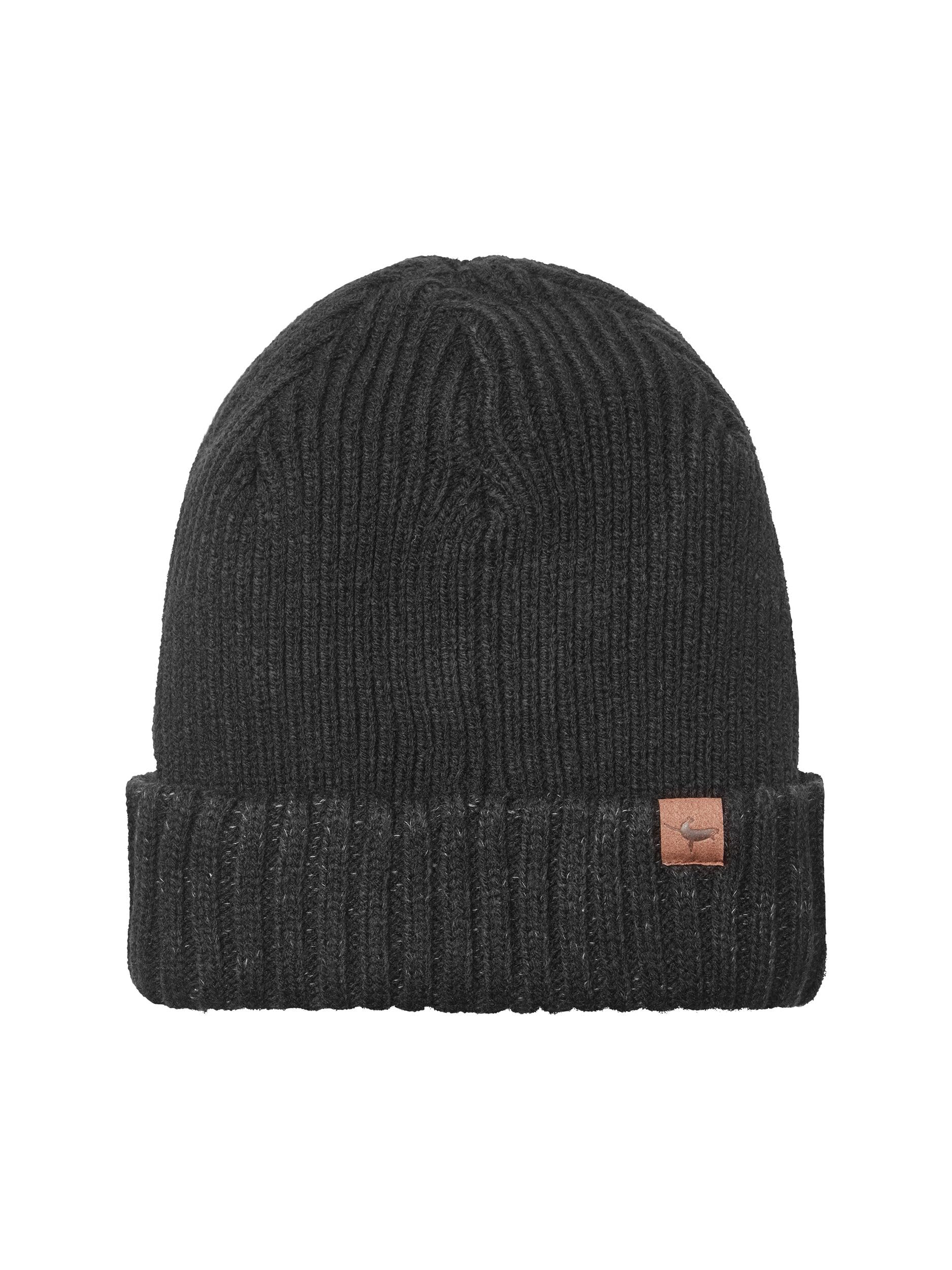 SEALSKINZ | Bacton | Unisex Waterproof Cold Weather Roll Cuff Beanie Hat | Everyday Use & Outdoor Activity | Three-Layer Insulation Technology | Microfleece Lining | Black, XXL, V3