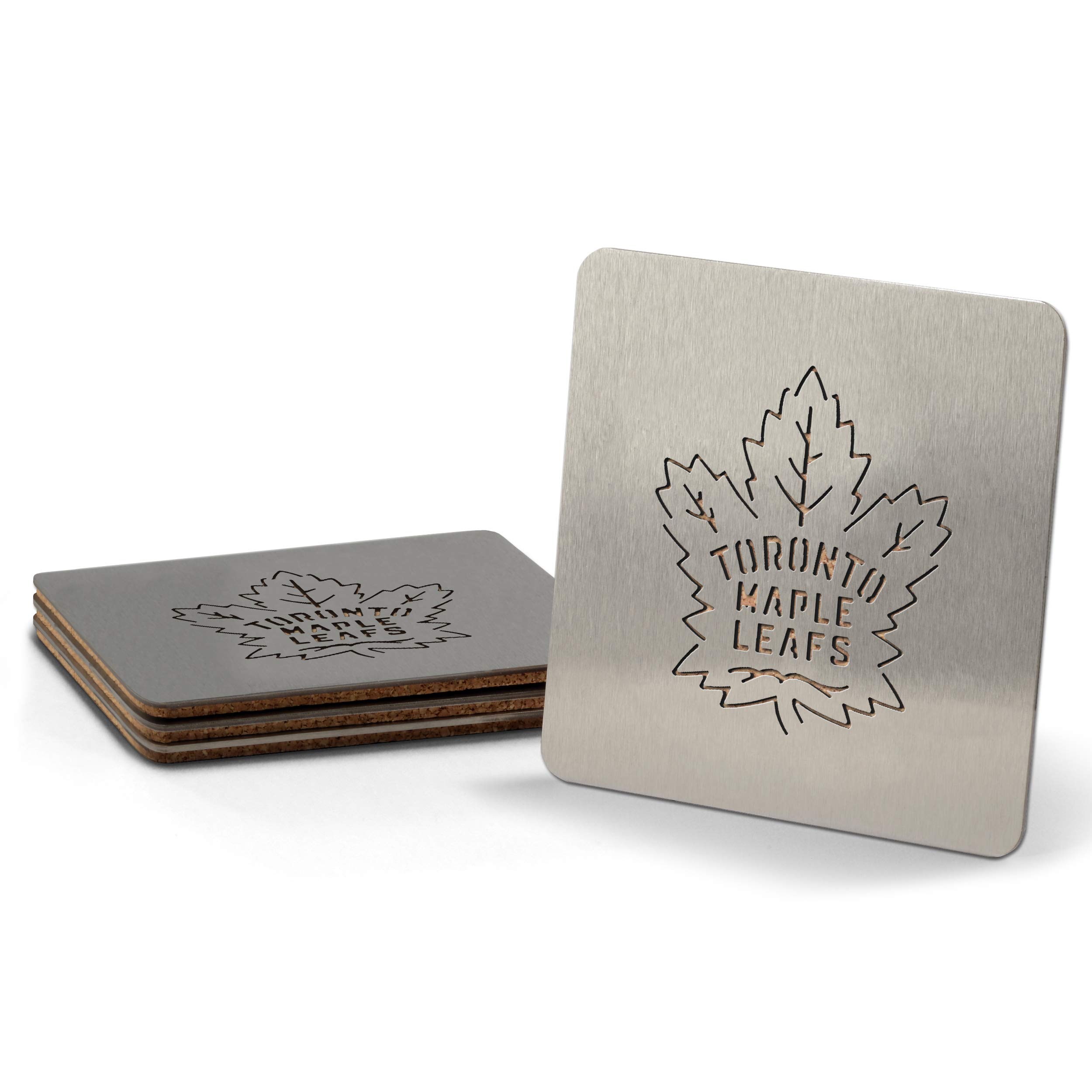 YouTheFanNHL Boasters Stainless Steel Drink Coasters