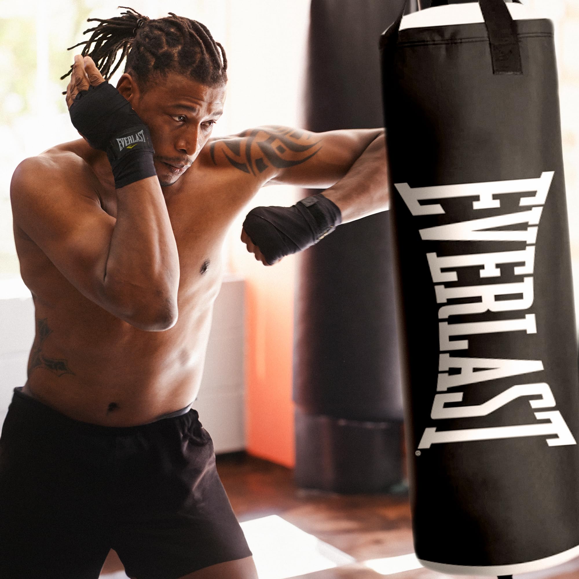 Everlast Core Premium Durable Poly Canvas Training Heavy Bag with