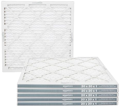 Amazon Basics 20x20x1 Air Filter 6 Pack Amazon Basics 20x20x1 Air Filter 6 Pack