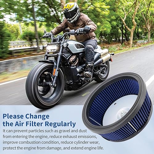 Miniatura 4 de HD-0800 29442-99C Filtro de aire para Harley Davidson Screamin Eagle Road King 110 CI ELectra Glide 2 103 CI Ultra Classic Electra Gli Road Glide