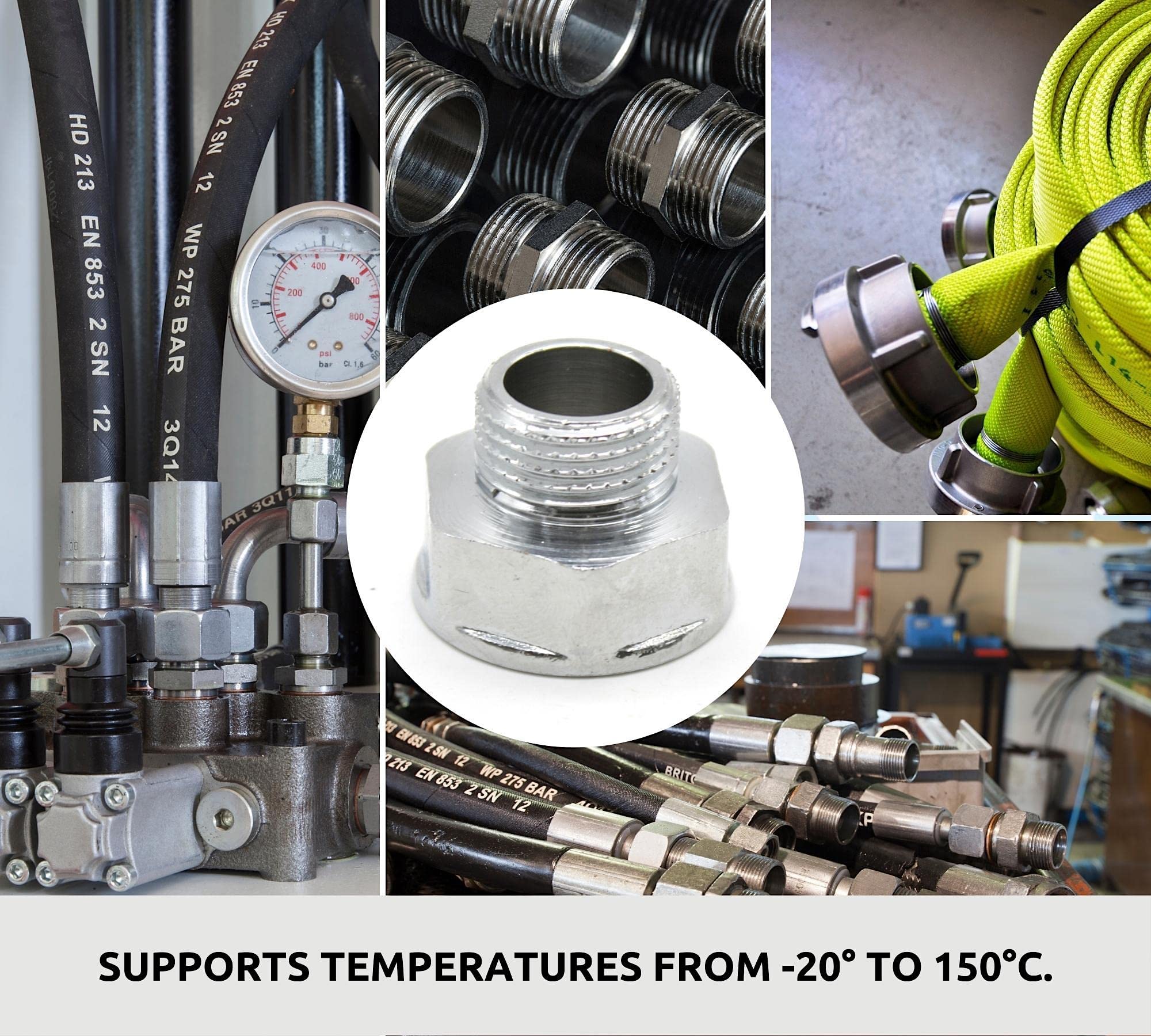 Machón Reductor Roscado (Latón