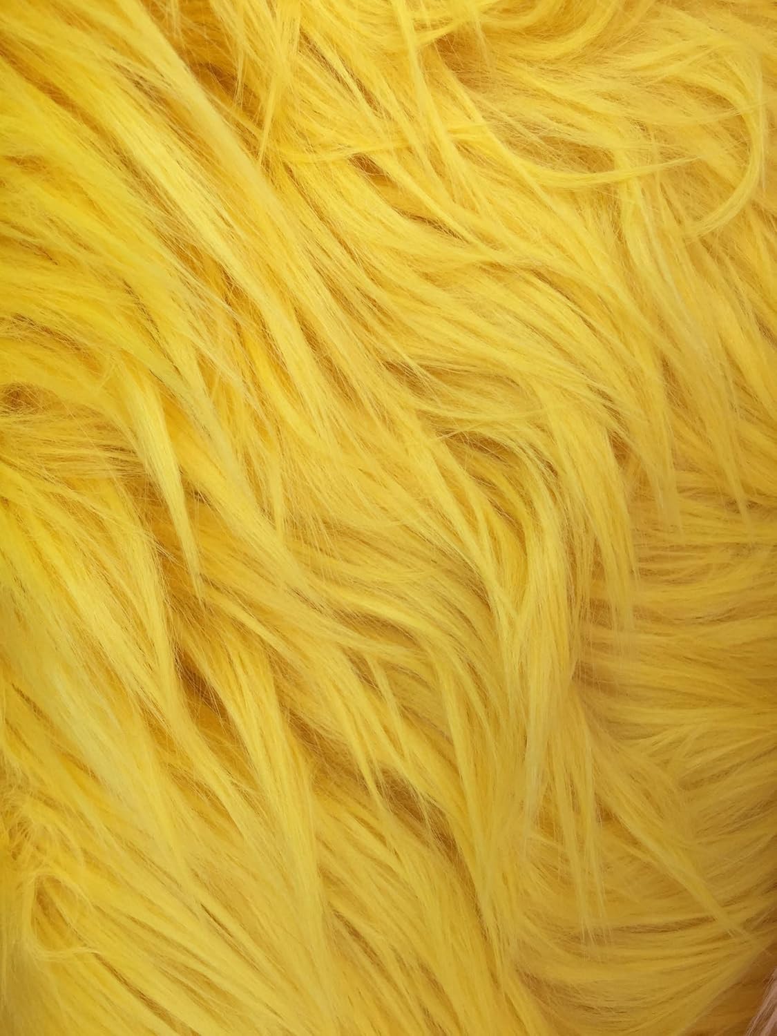 Eden Mango Shaggy Long Pile Soft Faux Fur Fabric for Fursuit, Cosplay Costume, Photo Prop, Trim, Throw Pillow, Crafts