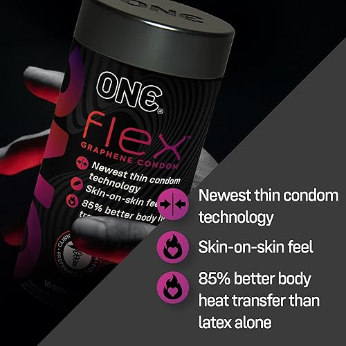 Miniatura 3 de ONE Preservativos Flex Fabricados con grafeno, el material más delgado y fuerte del mundo.Condones ultrafinos, flexibles, fuertes,no tóxicos,