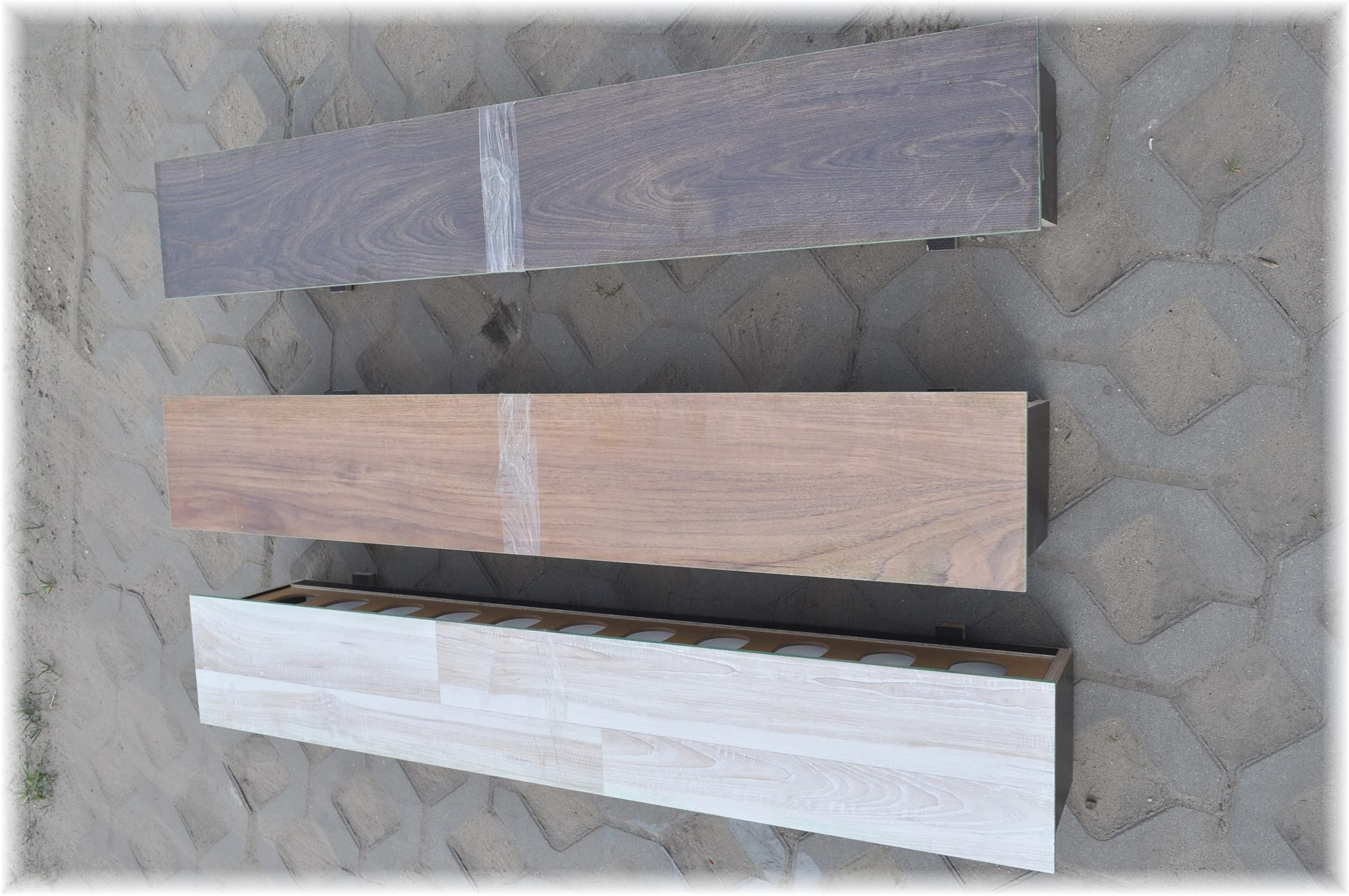 AGROHIT Futtertrog aus Holz, Futterraufe für Hühner, Puten, Gänse & Tauben, Geflügelfuttertrog mit Klappdeckel gegen Verschmutzungen, Taubentrog, Taubenfuttertrog, 120 cm Breite