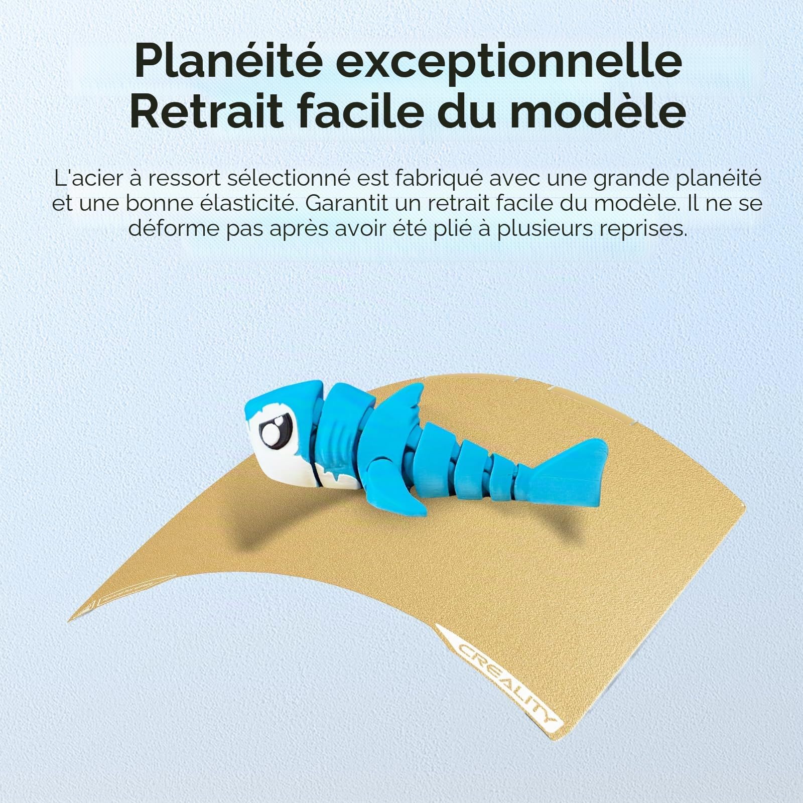 Plateau d'impression Creality K2 Pro, 325 × 310 mm, revêtement PEI K1 Max, plateau magnétique en acier à ressort, plateau texturé givré double face pour Ender 3 V3 Plus