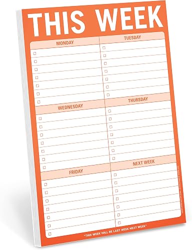 This Week Pad (Orange)