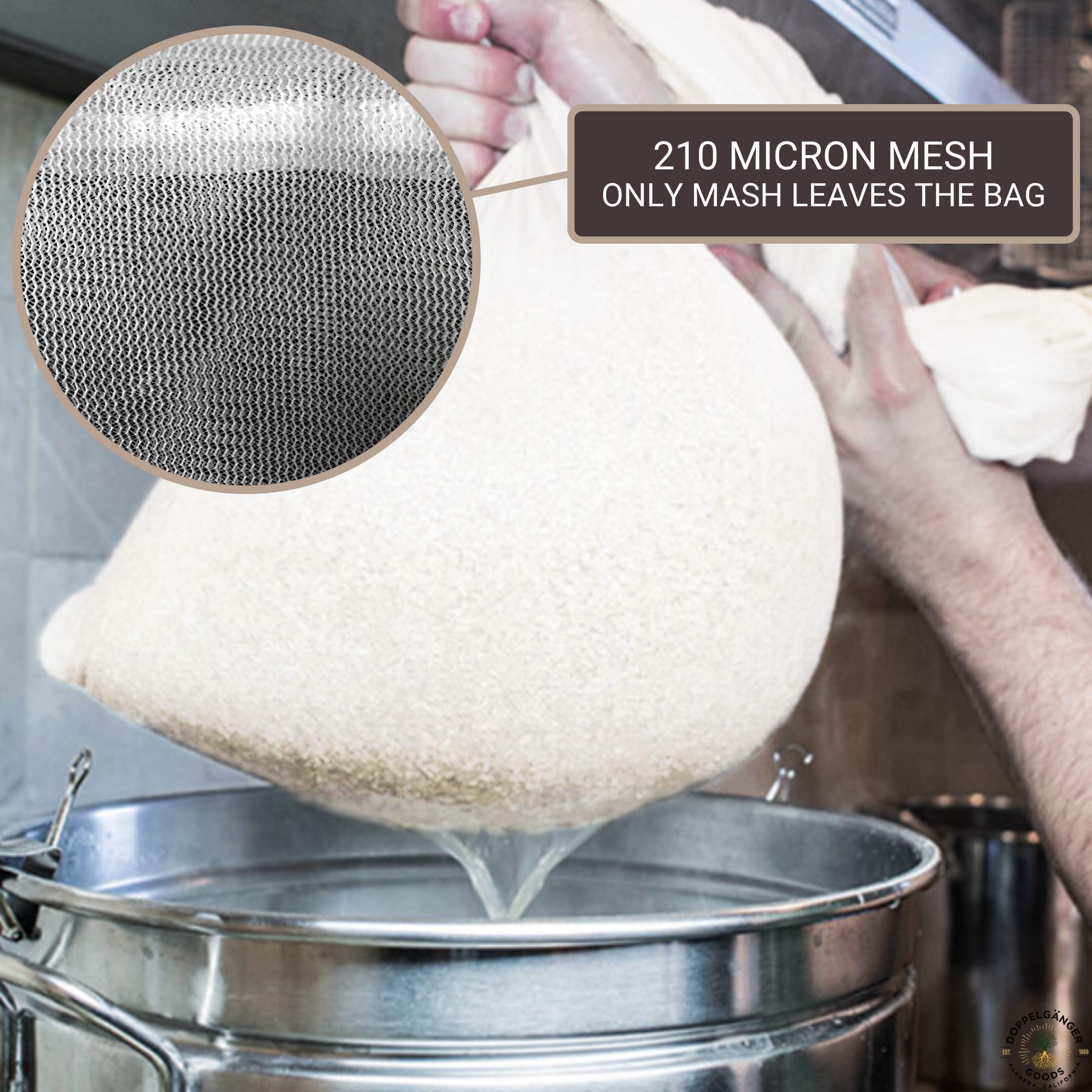 800 Micron Mesh SS Hop Spider for the Grainfather, All-in-one Brewing System