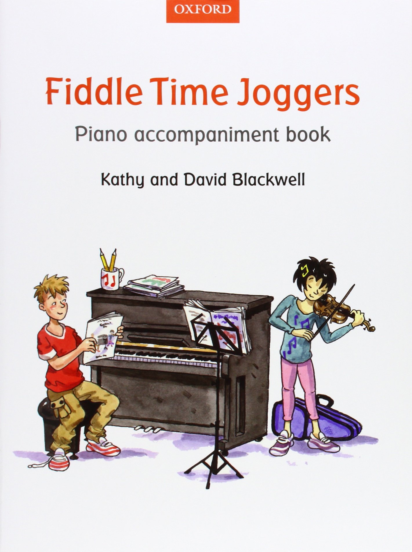 OXFORD UNIVERSITY PRESS Fiddle Time Joggers Piano Accompaniment Book