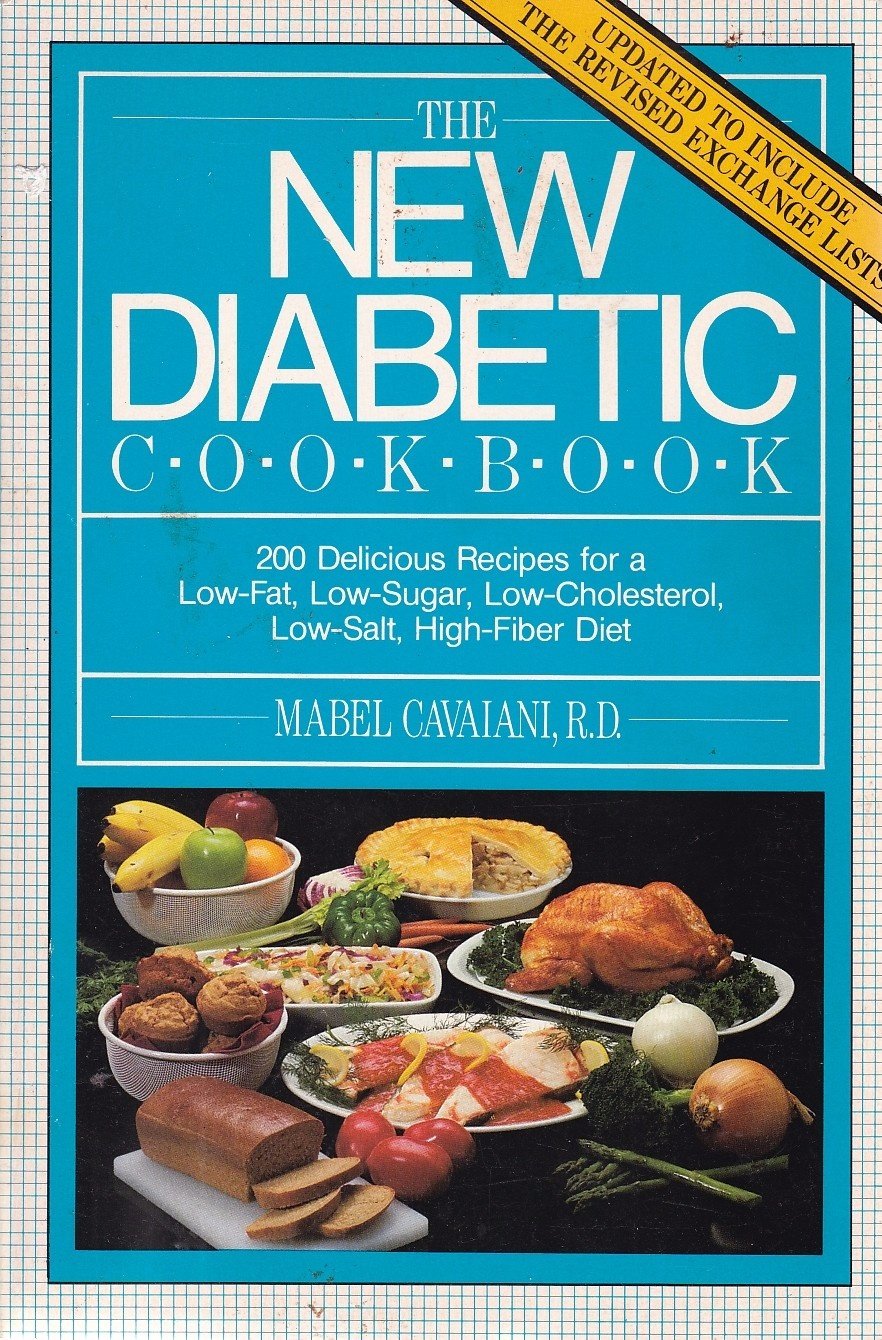 The New Diabetic Cook Book Cavaiani, Mabel 9780809242511