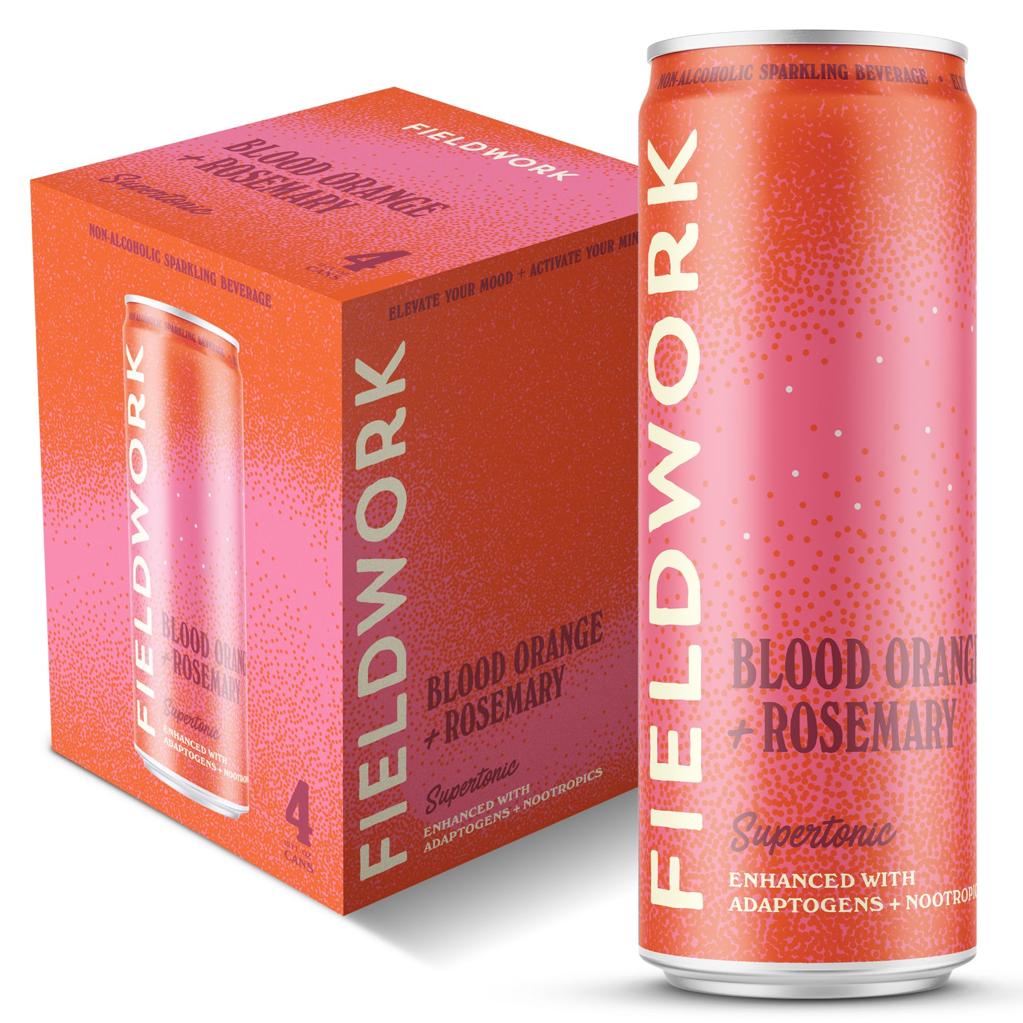 Amazon.com: Fieldwork Supertonic, Adaptogen Sparkling Drink with