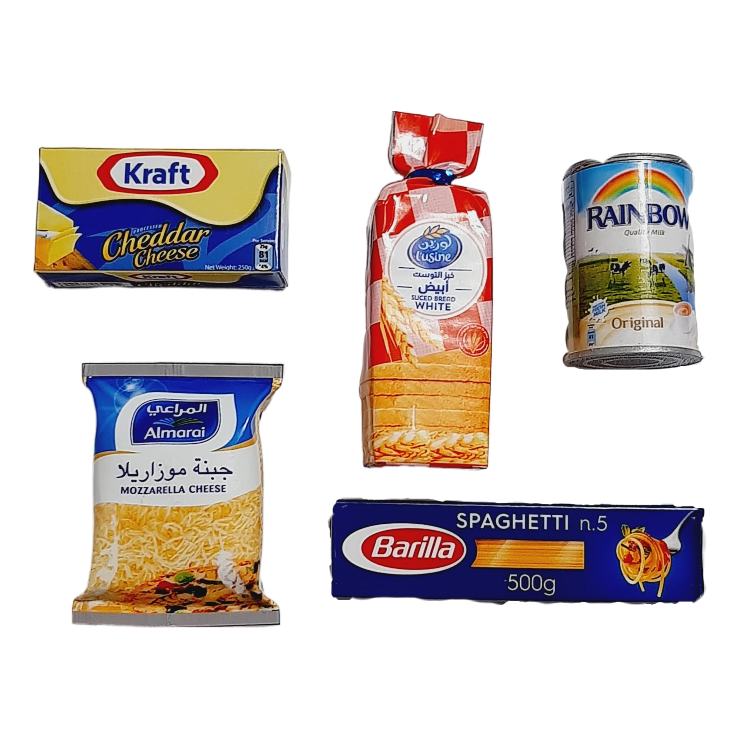 Handmade miniature Fridge Magnets, MiniMagnets for fridge, Unique fridge decor, Premium fridge magnets, Fridge Refrigerator Magnets Set,kitchen decoration