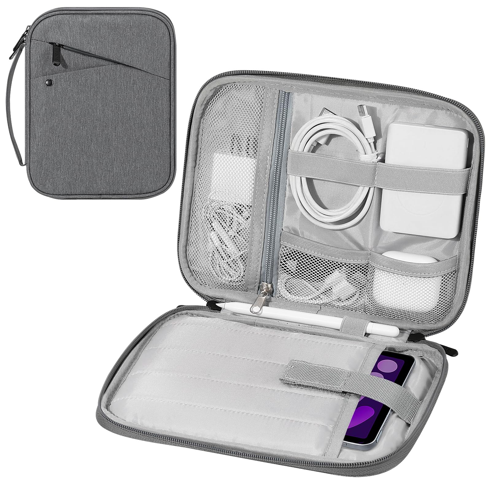 MoKo 7-8 Inch Tablet Sleeve Carrying Case Padded Protective Bag with Handle