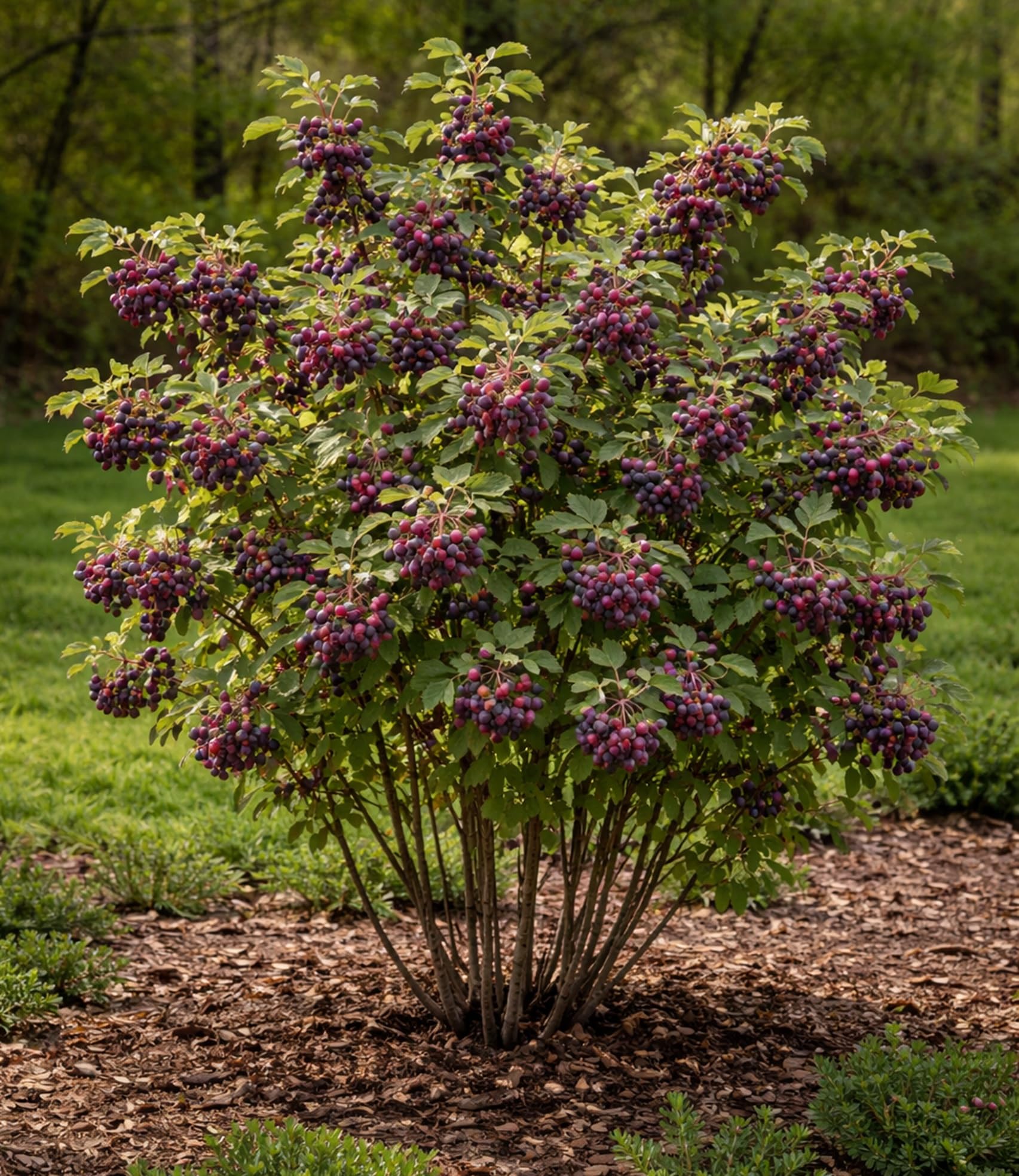 Saskatoon Serviceberry Bush Plants (Amelanchier alnifolia)