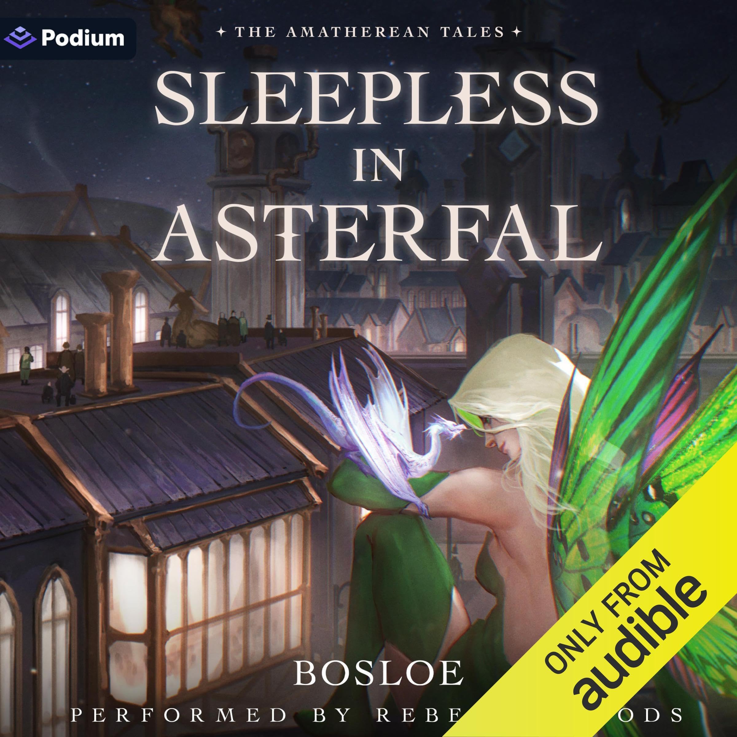 Cover art for Sleepless in Asterfal: An Isekai LitRPG