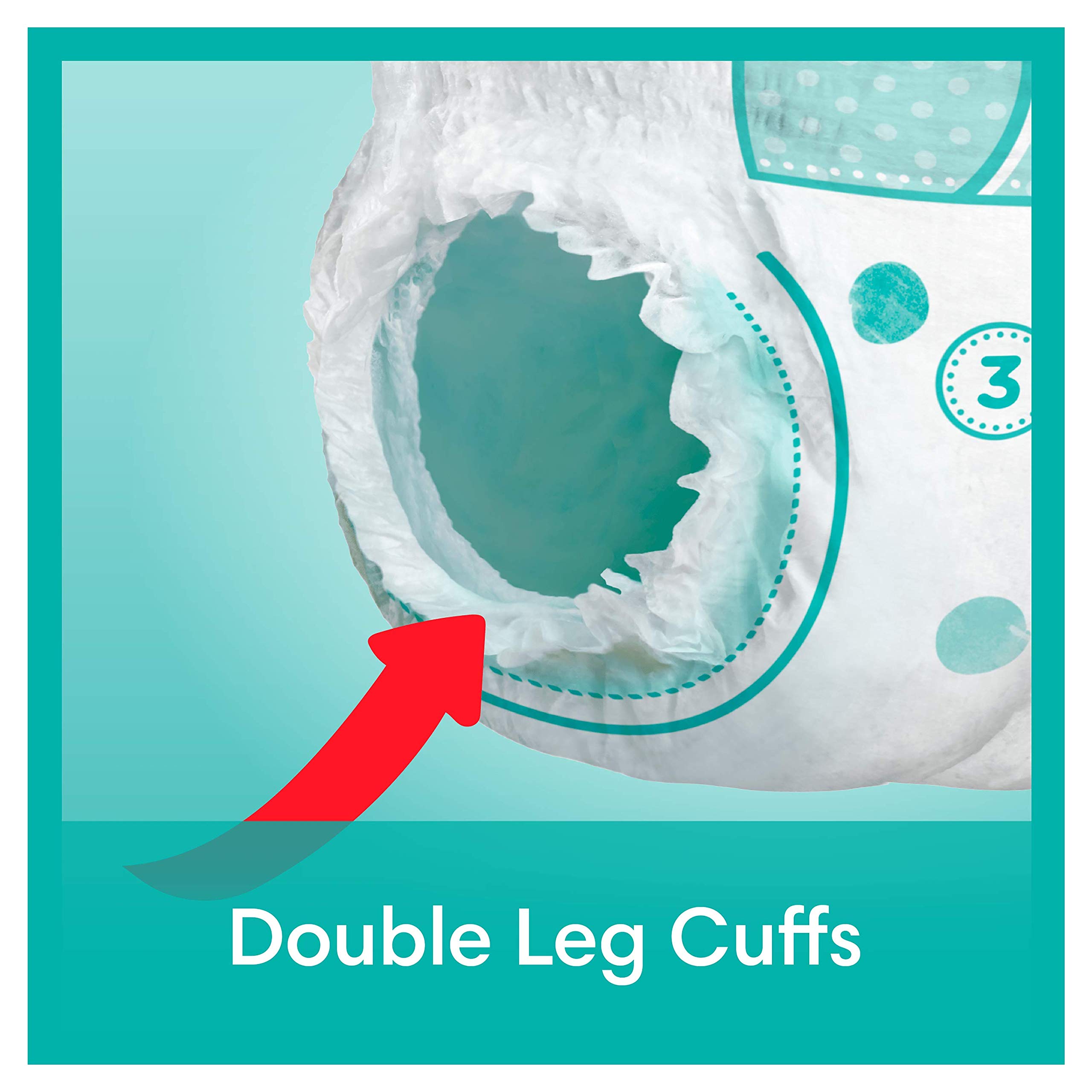 Pampers Baby Nappy Pants Size 7 (17+ kg/37.5 Lb), BabyDry, 112 Count