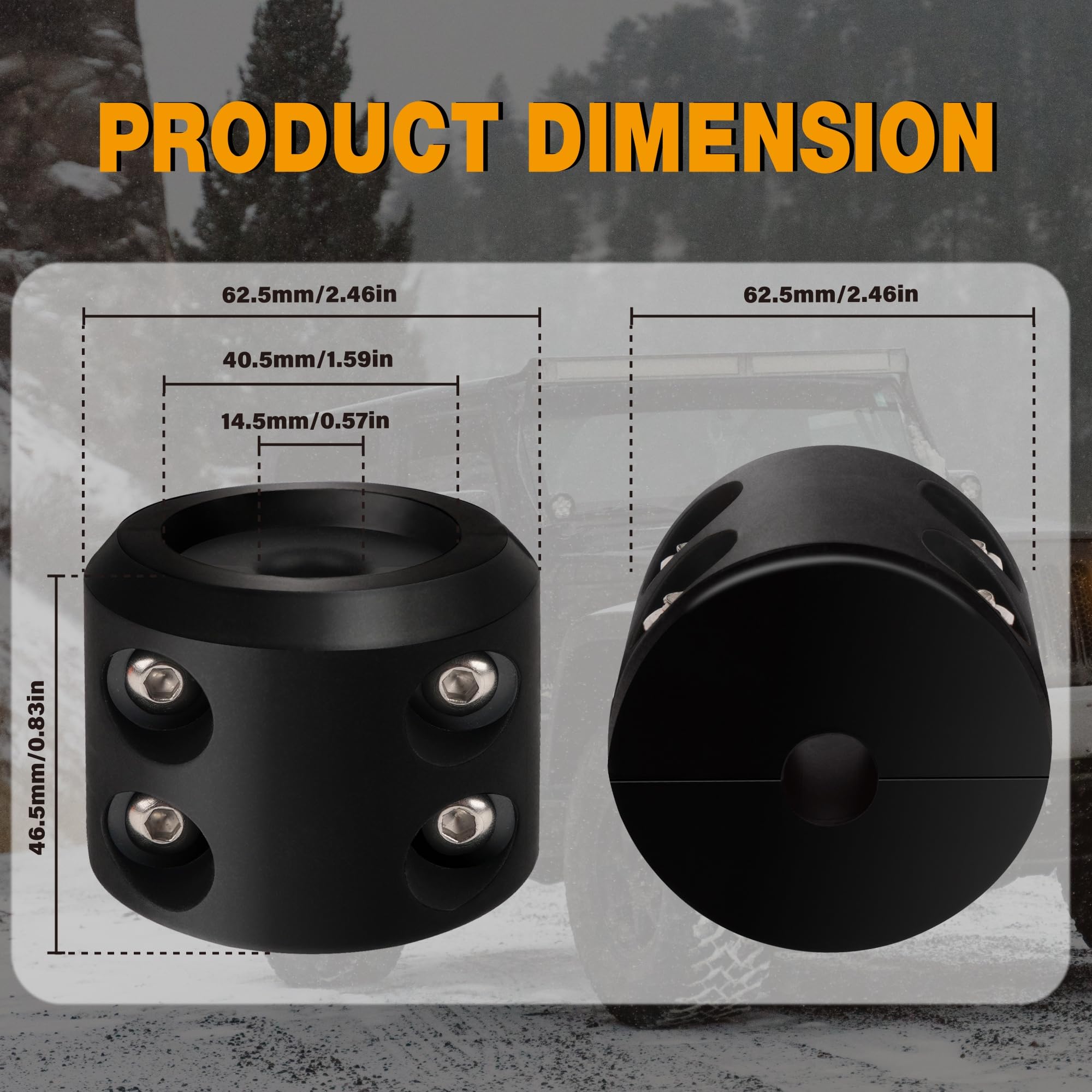 Winch Stopper for ATV UTV - Secure Your Cable -2 Winch Stopper for ATV UTV - Secure Your Cable -2