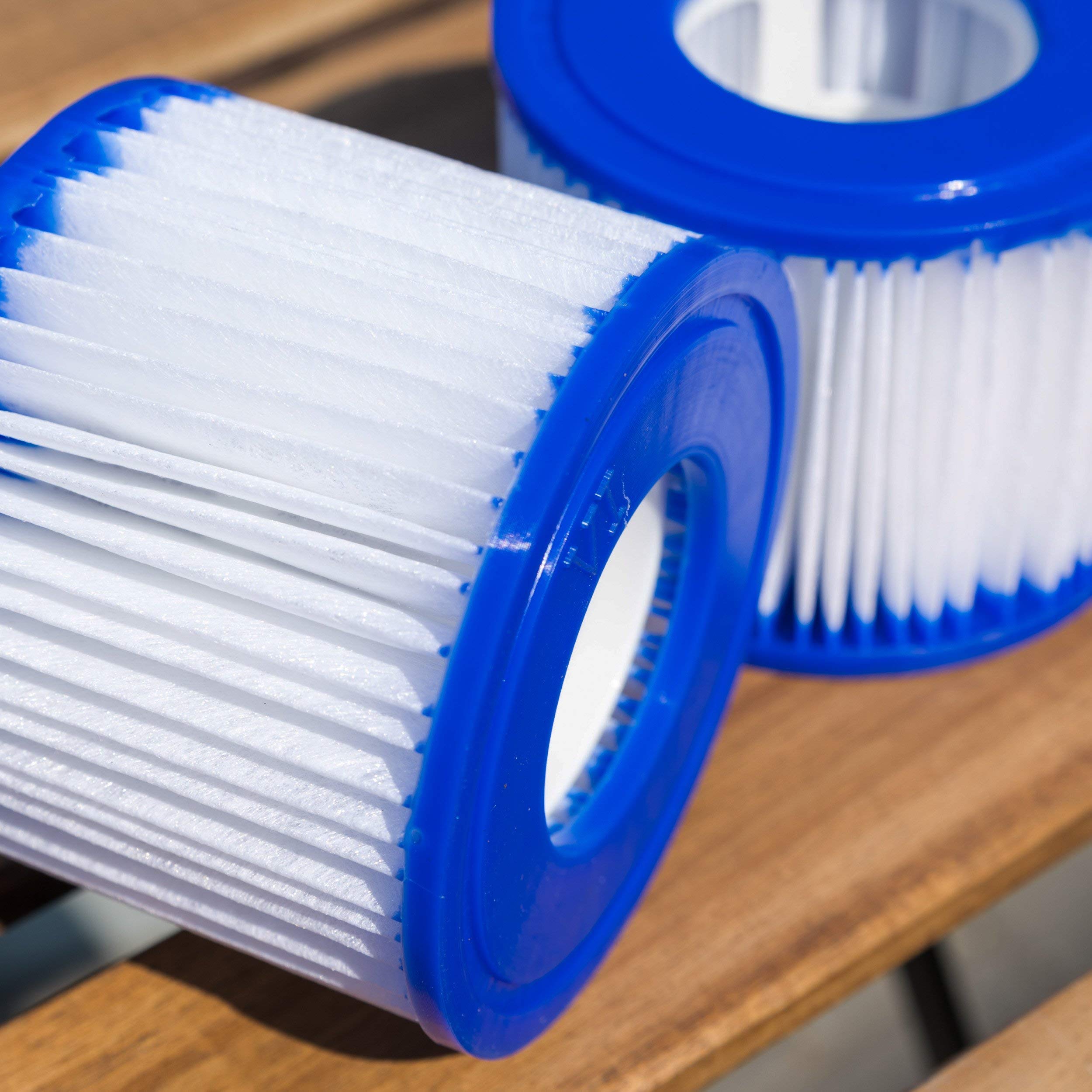 LayZSpa Hot Tub Filter Cartridge VI for All LayZSpa Models 6 x Twin Pack (12 Filters) Buy