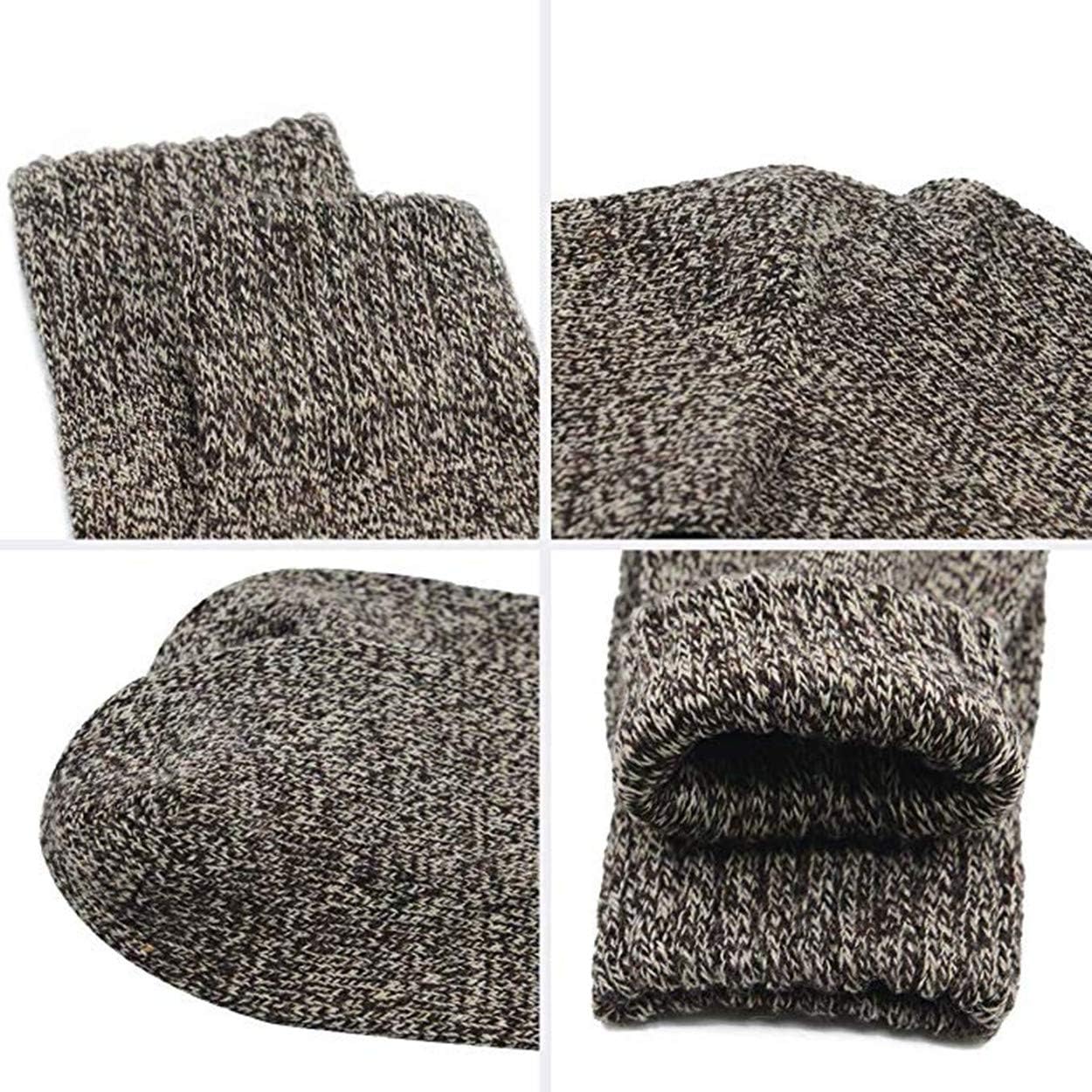 Century Star Women's Knit Pattern Sports Socks - Crew Cut, Warm & Soft Cashmere Blend for Winter - Image 5