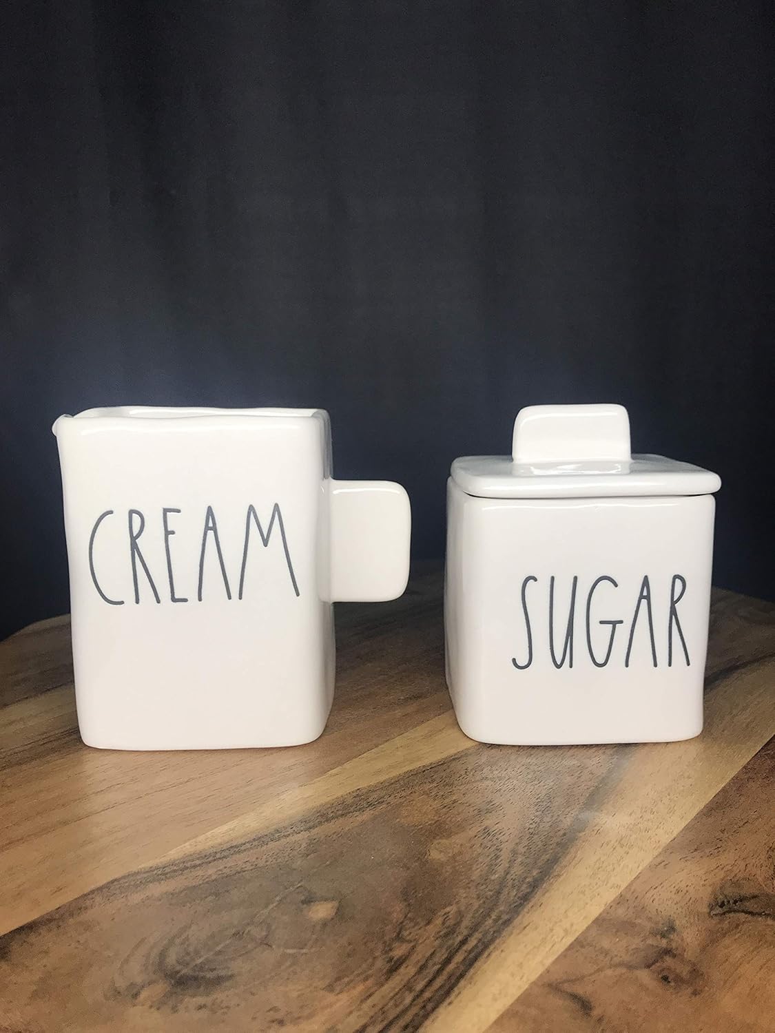Rae Dunn"CREAM" and"SUGAR" Set Cream & Sugar Sets