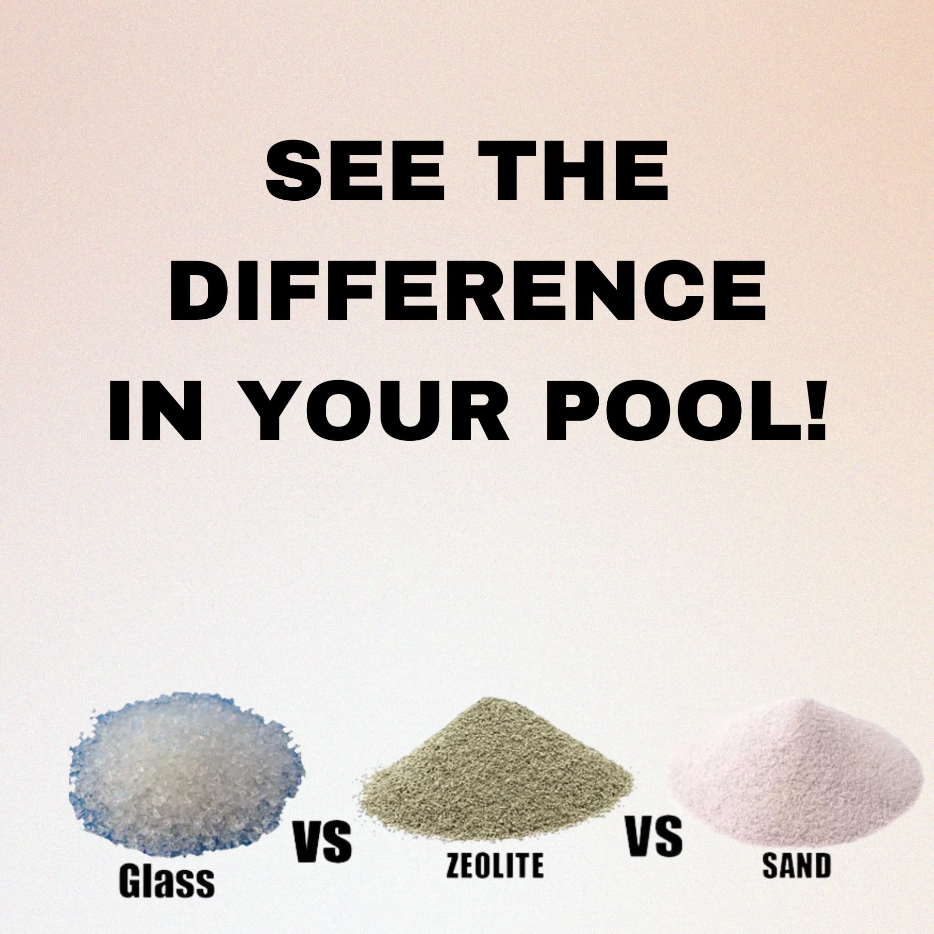 Amazon.com : EZ POOLS Zeobrite Pool Filter Media - 50lb Bag