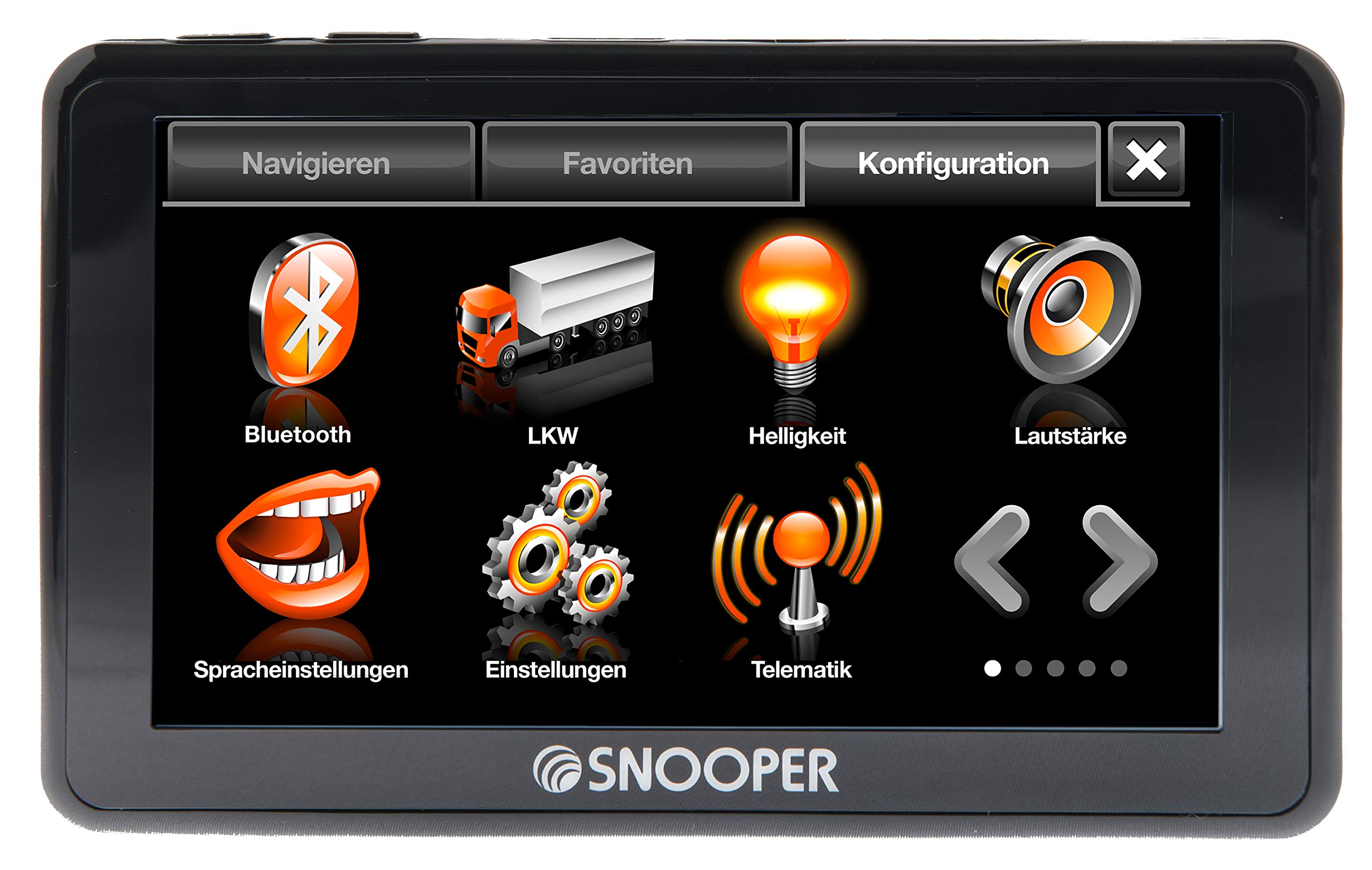 Snooper SC5900DVR Système de navigation Ventura Pro, NATRSC59