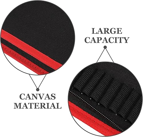 Miniatura 6 de VALICLUD Canvas Tool Pouch Organizer for Drill Bits and Screwdrivers Portable Storage Bag for Craftsmen DIY Garage Car and Truck Use Heavy Duty