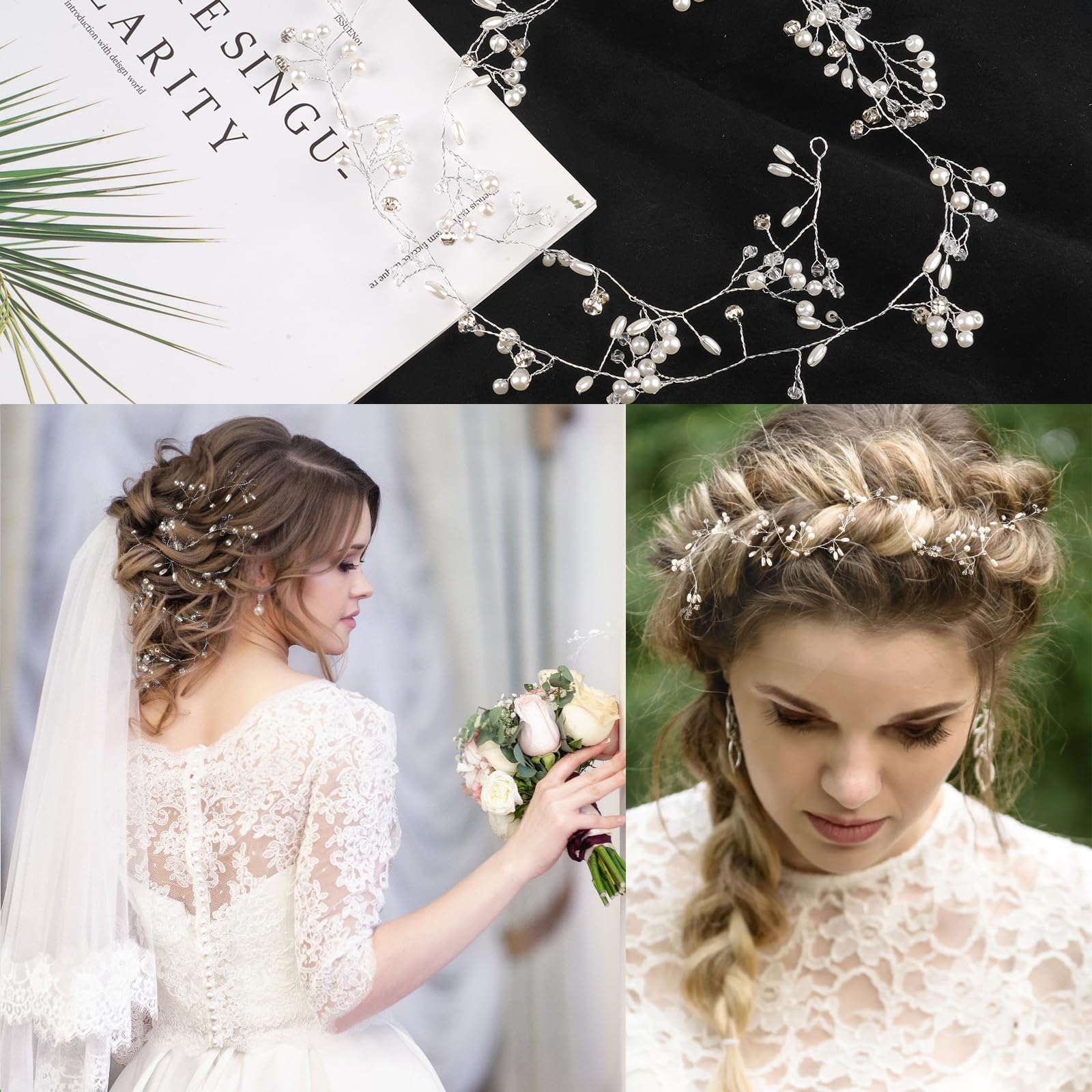 Capelli Accessori Nozze Set Accessori Capelli Sposa Per